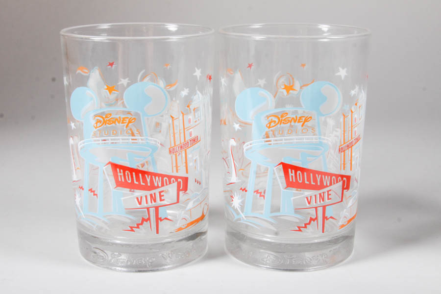 Remember the Magic Disney World 25th Anniversary Glasses