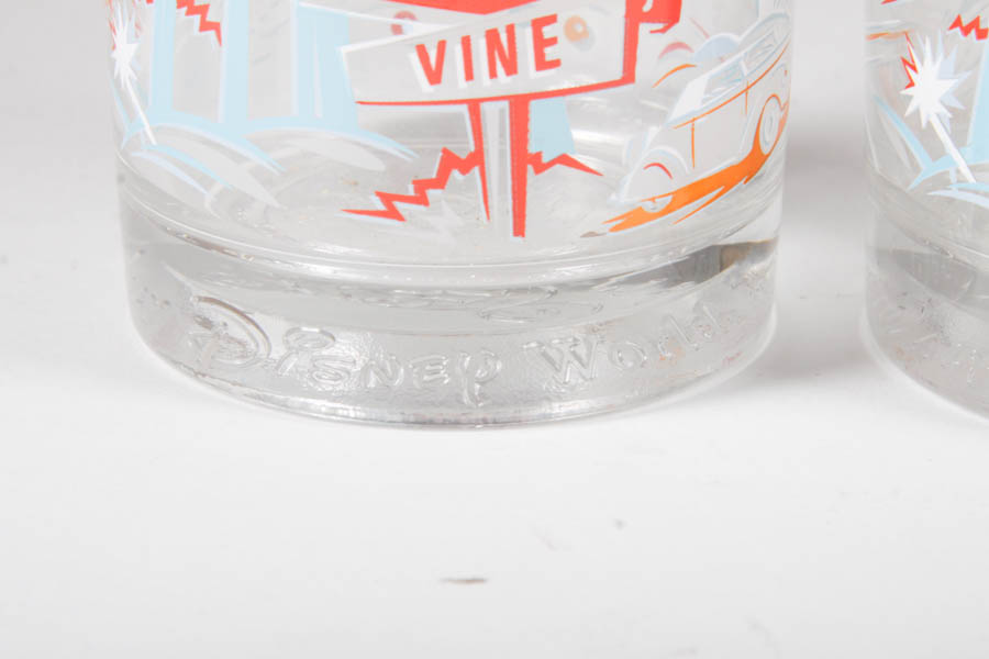 Remember the Magic Disney World 25th Anniversary Glasses