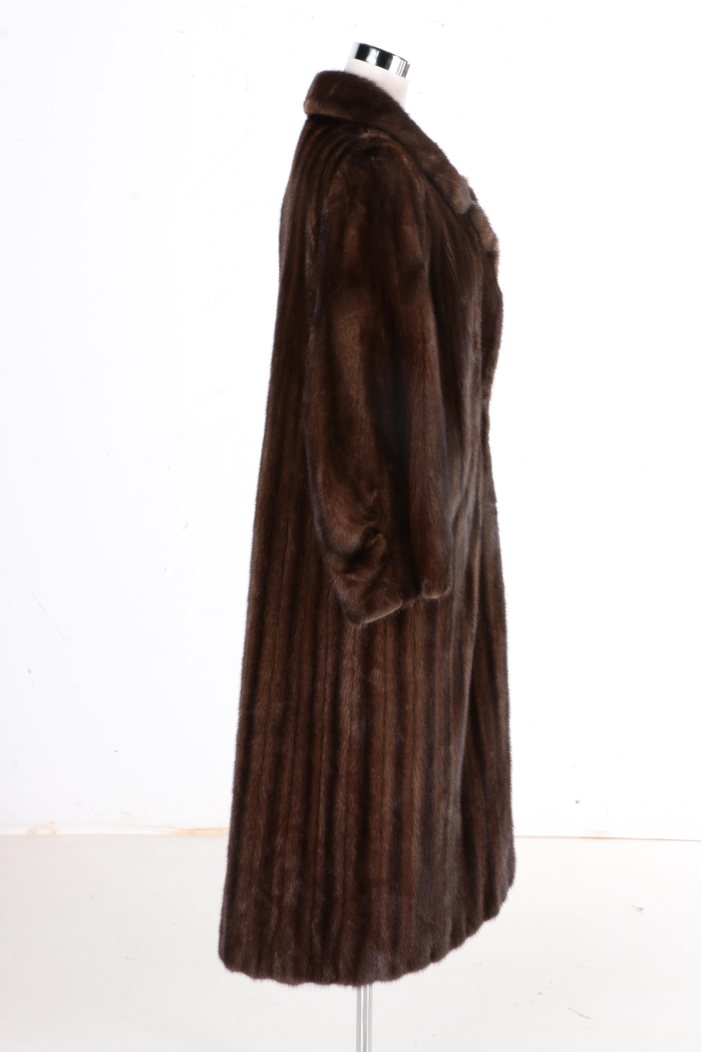 Oscar de la Renta Mink Coat