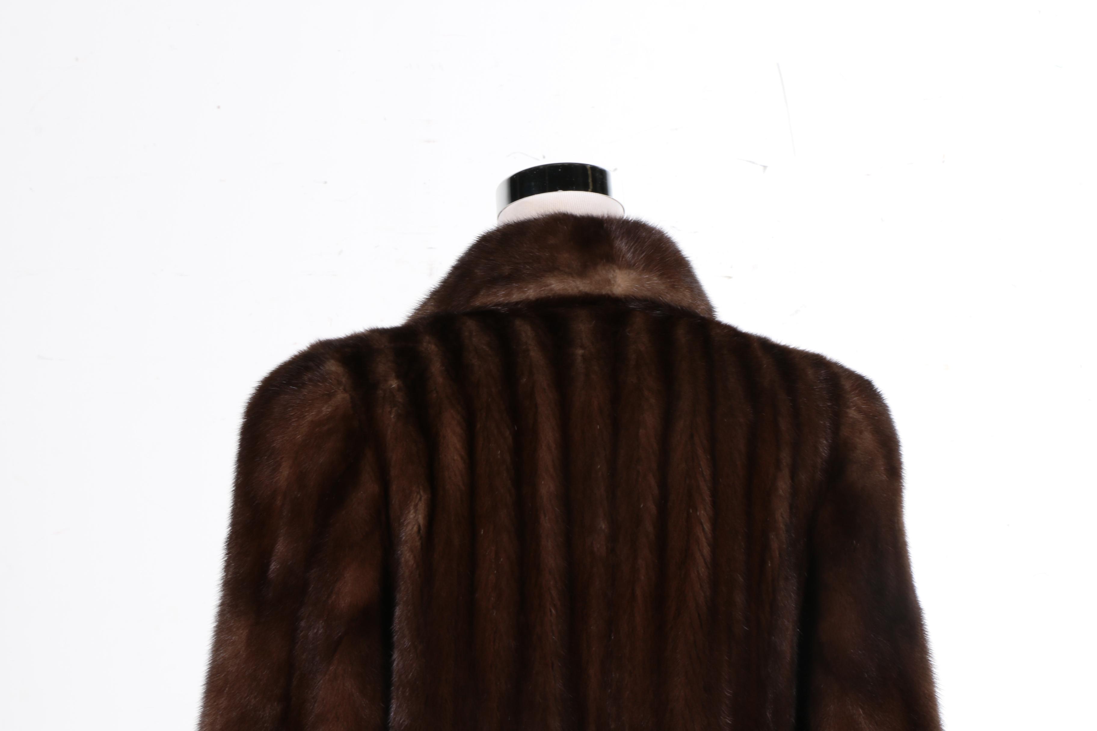 Oscar de la Renta Mink Coat