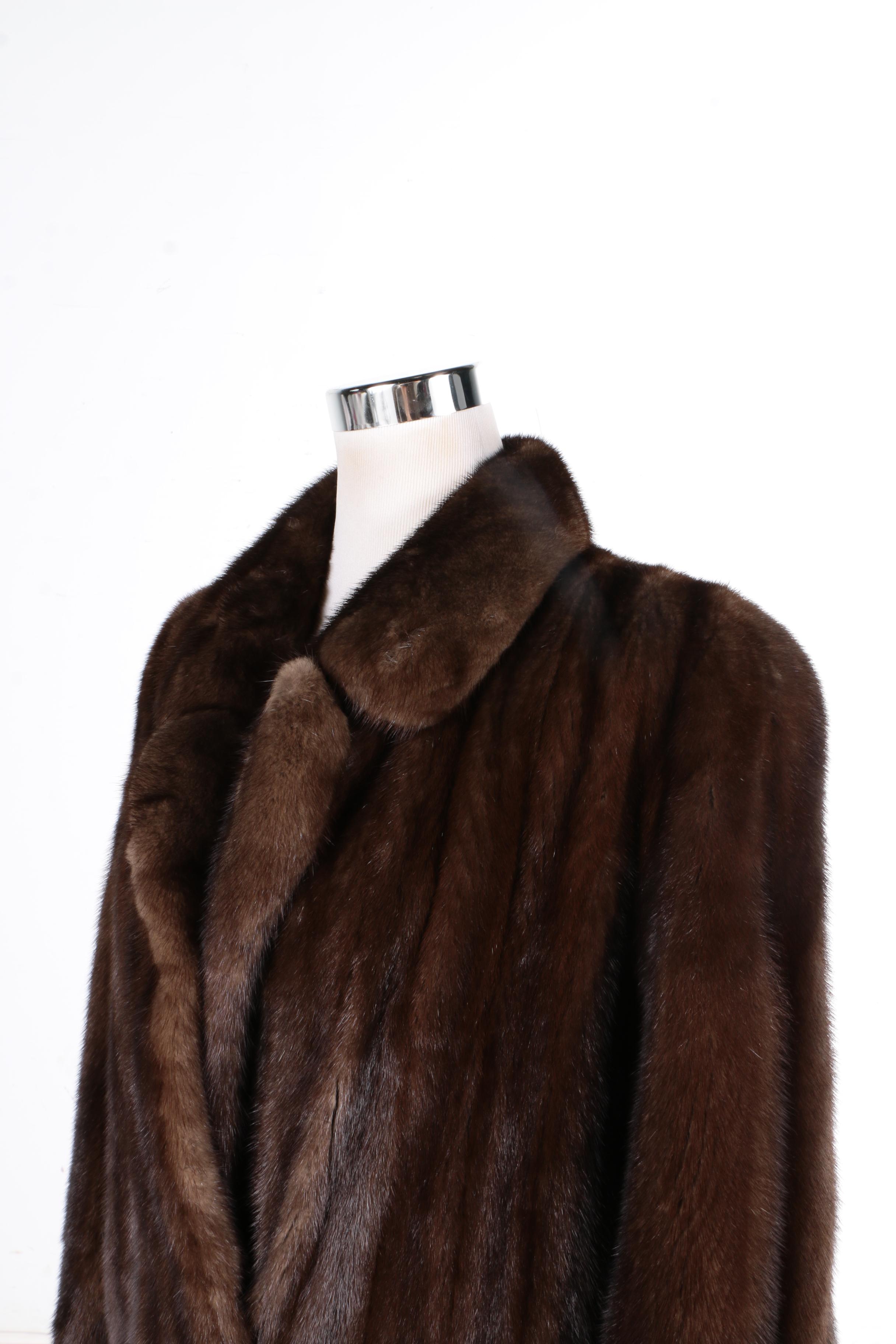 Oscar de la Renta Mink Coat