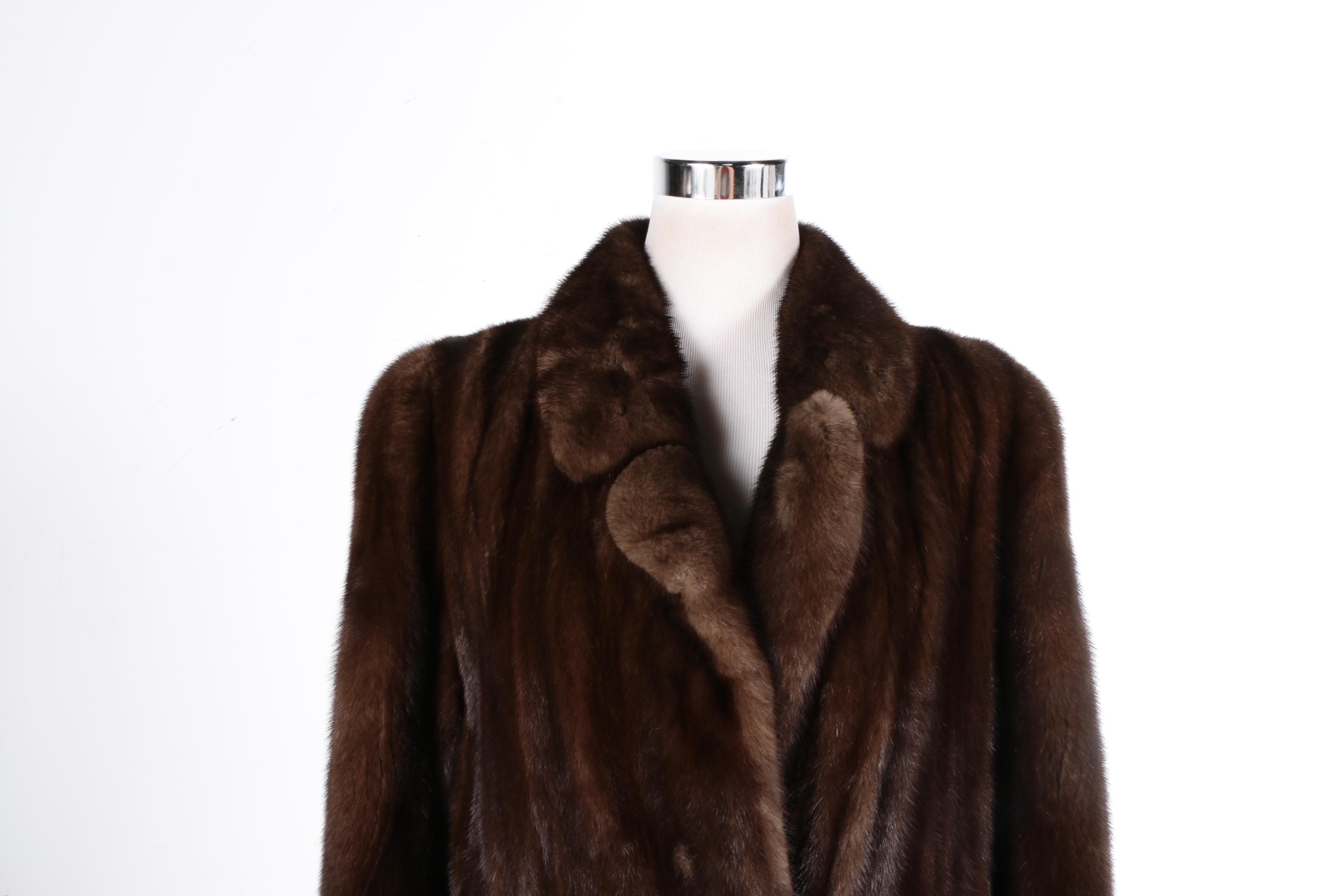 Oscar de la Renta Mink Coat