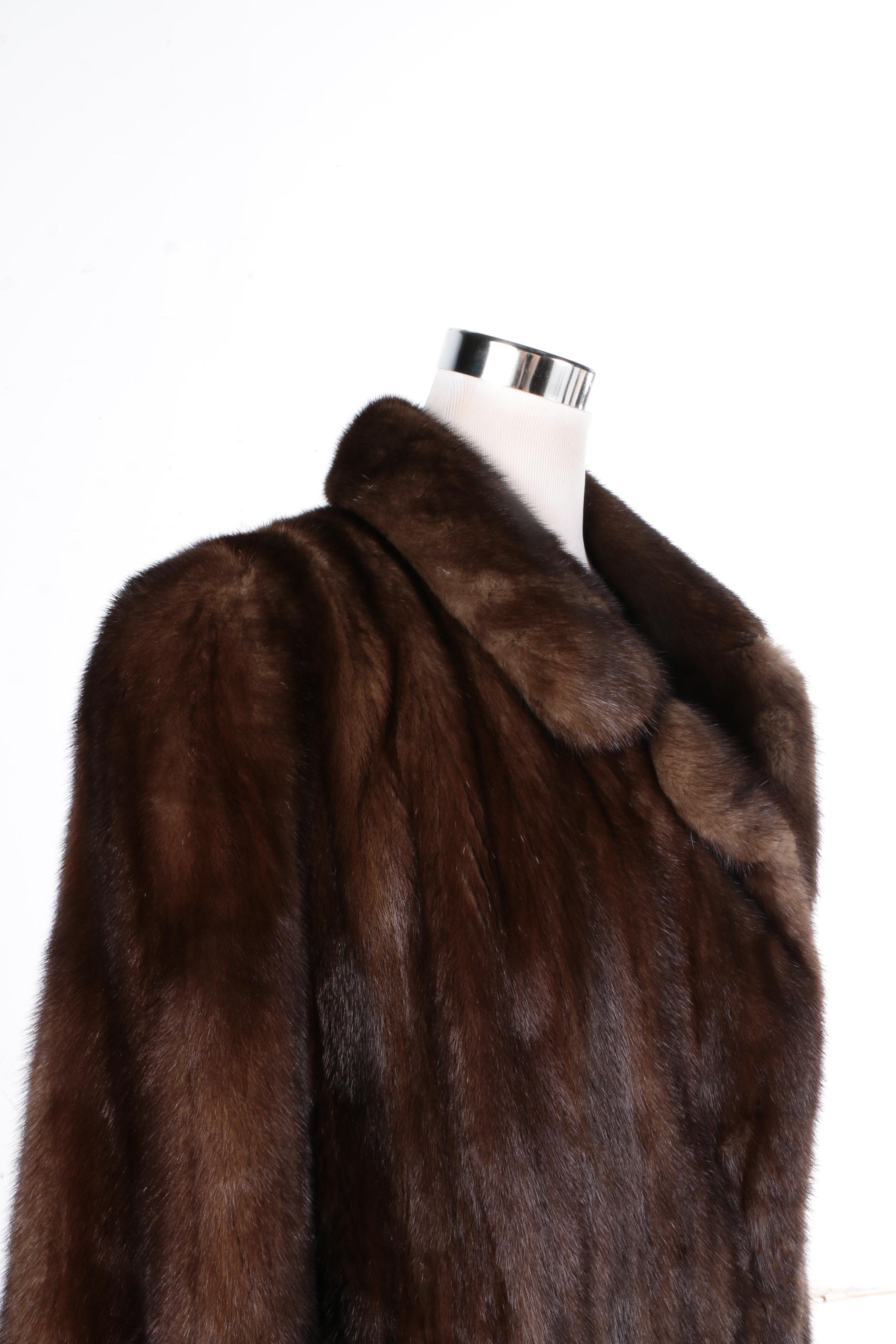 Oscar de la Renta Mink Coat