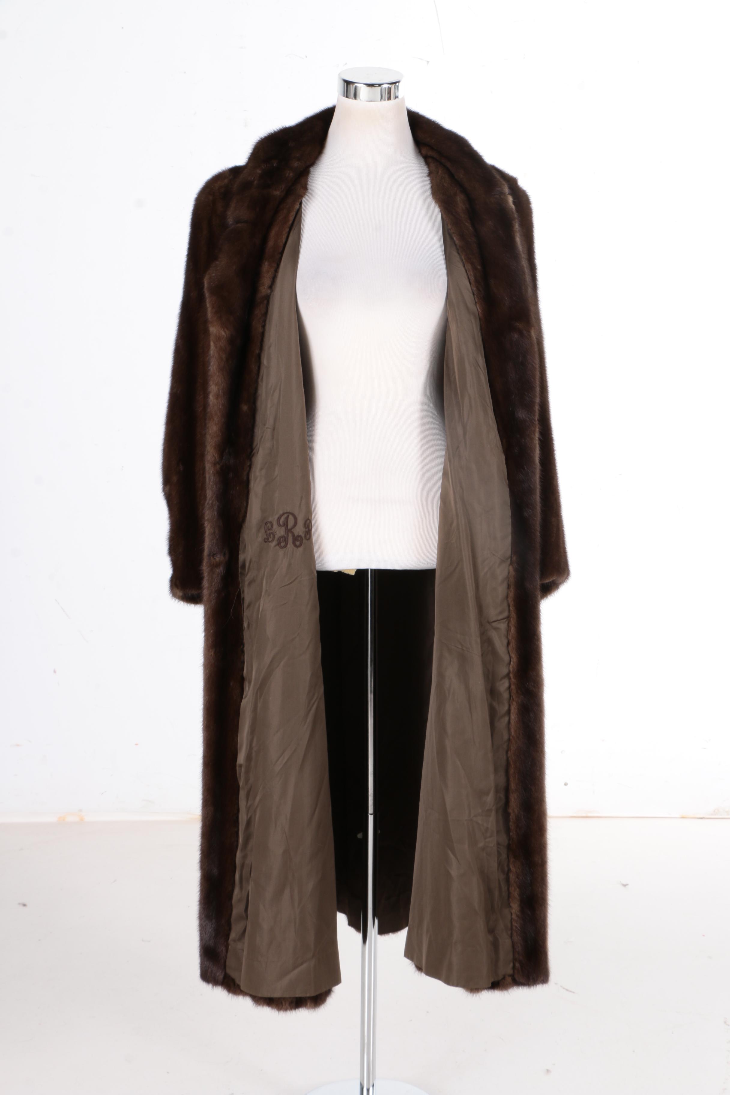 Oscar de la Renta Mink Coat