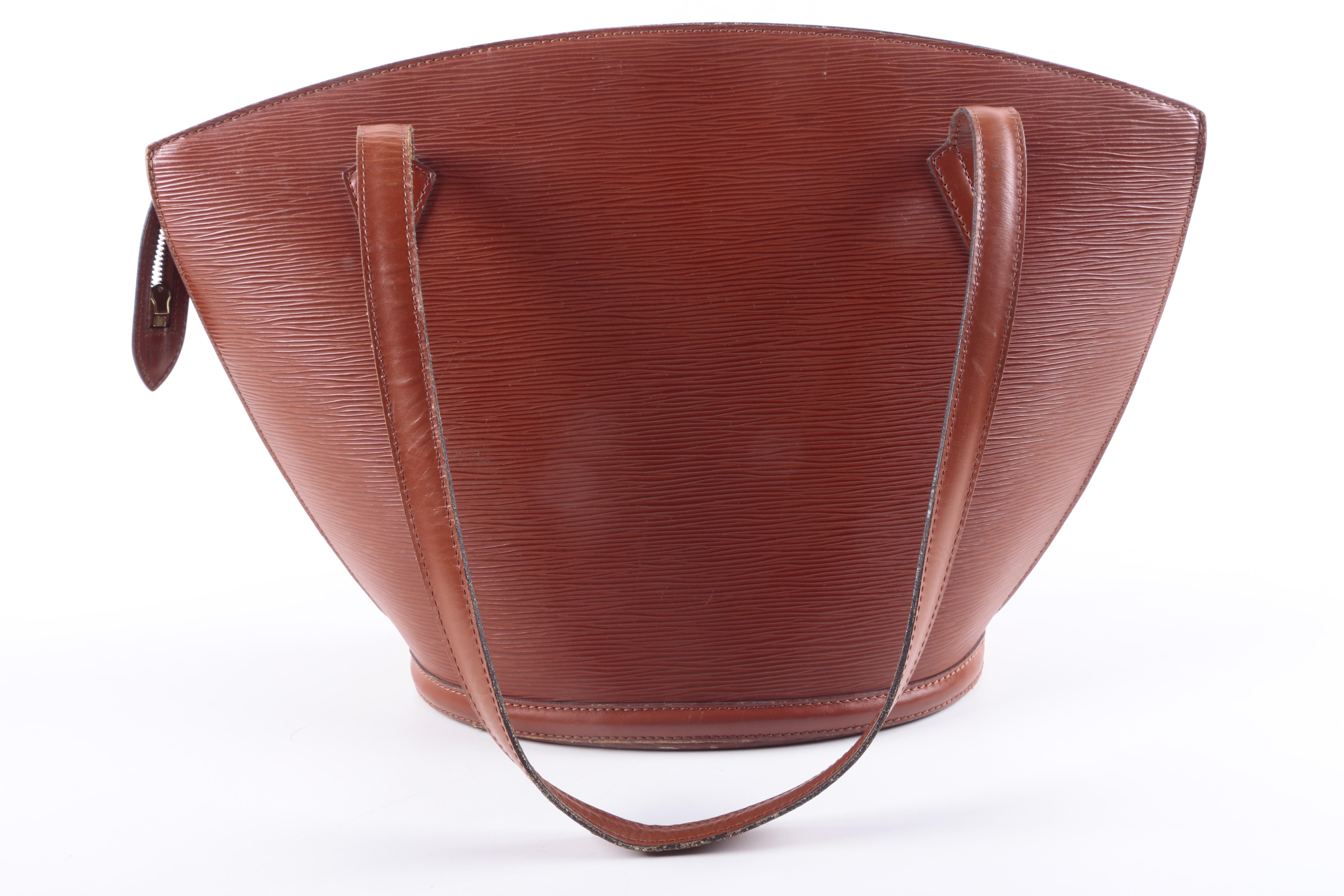 Louis Vuitton Brown Epi Leather St. Jacques GM Shoulder Bag
