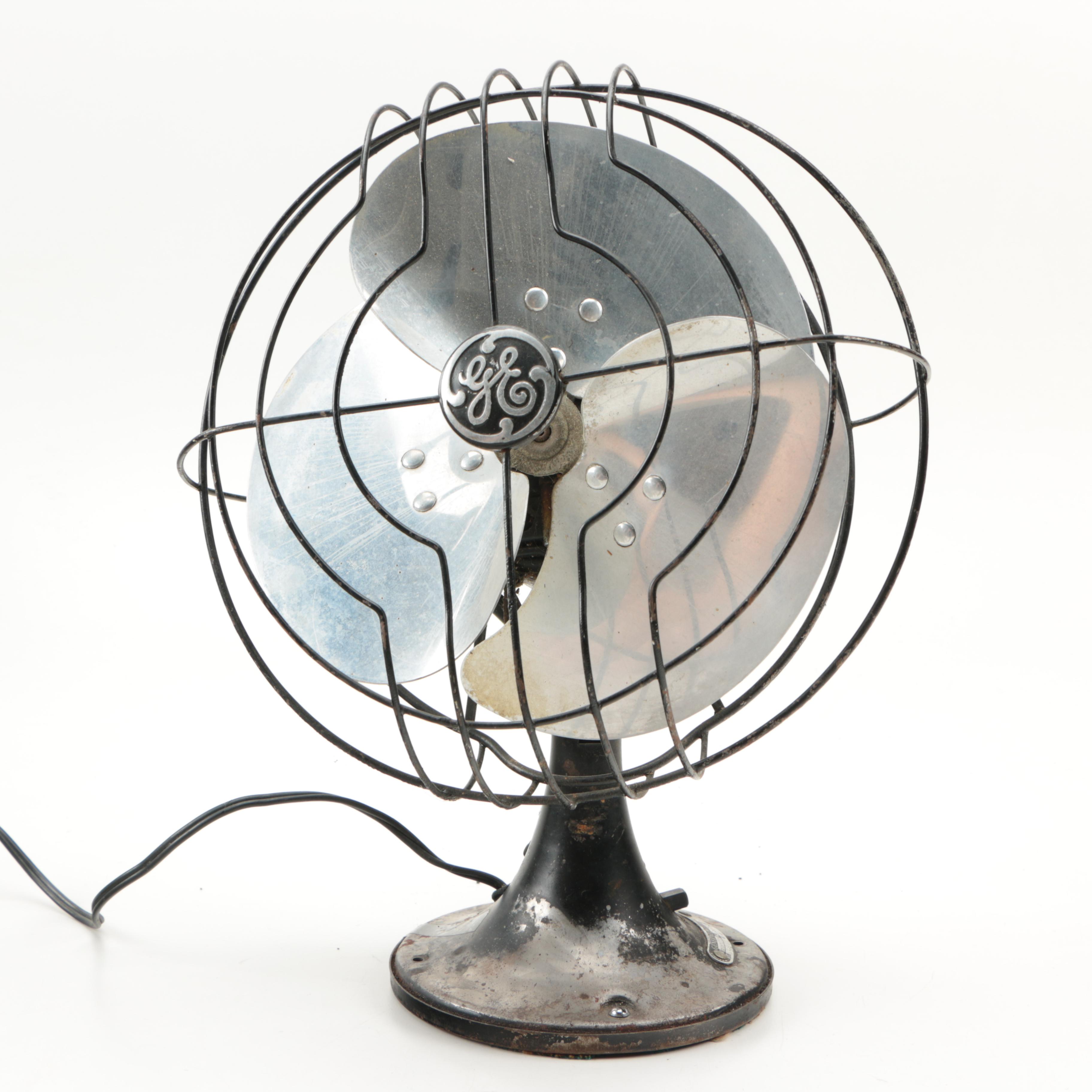 Vintage General Electric Desk Fan