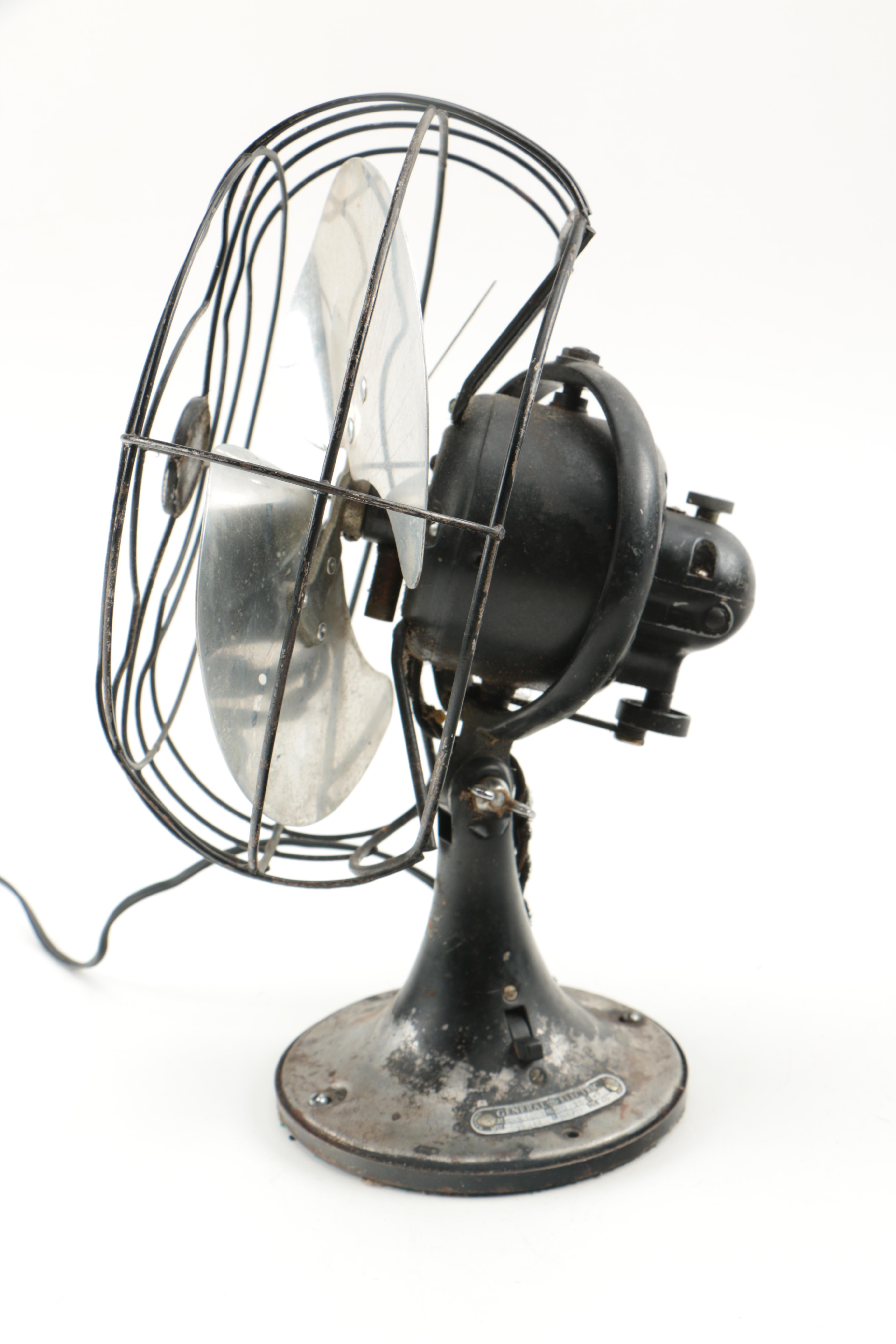 Vintage General Electric Desk Fan