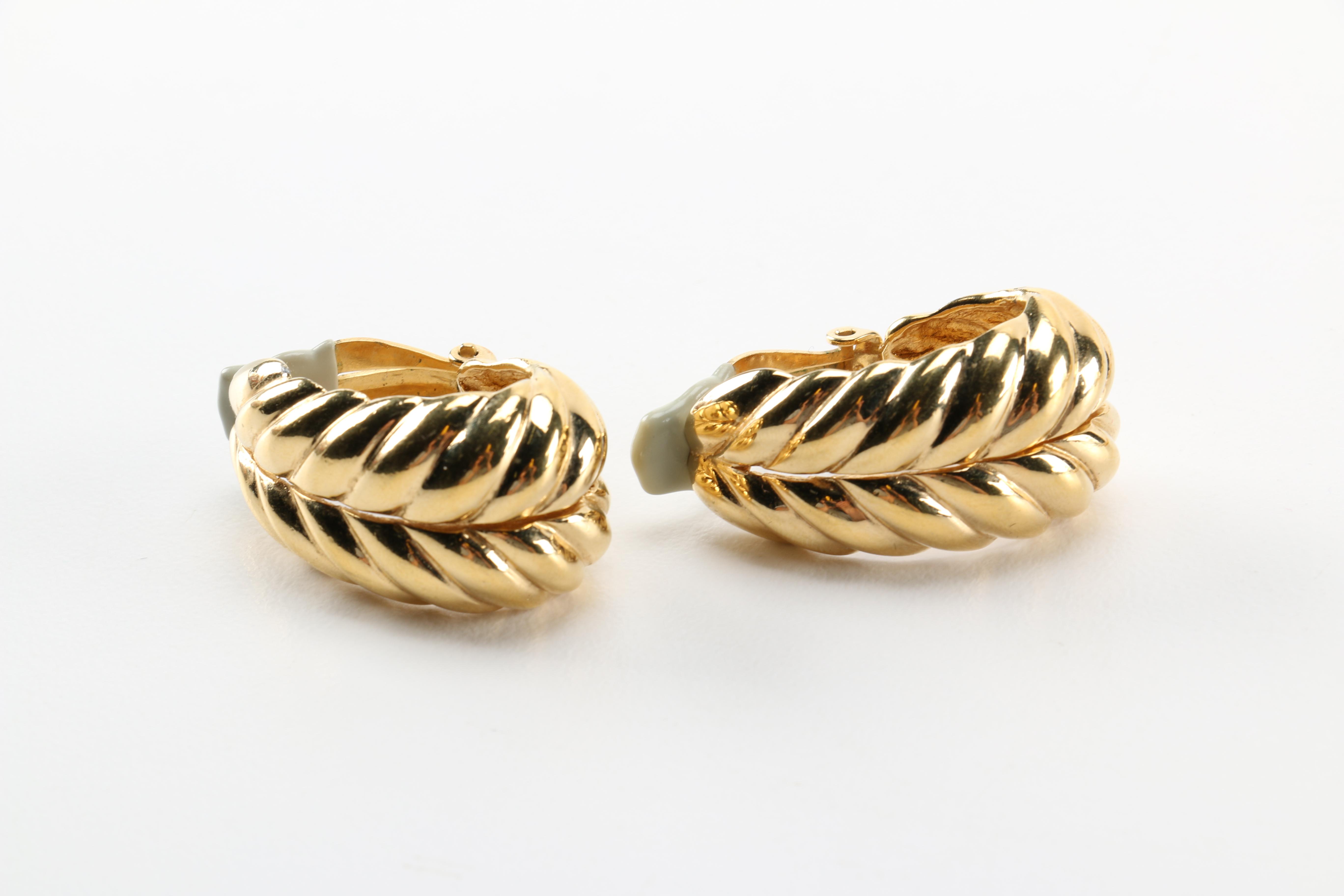 Christian Dior Necklace and Ciner Earrings