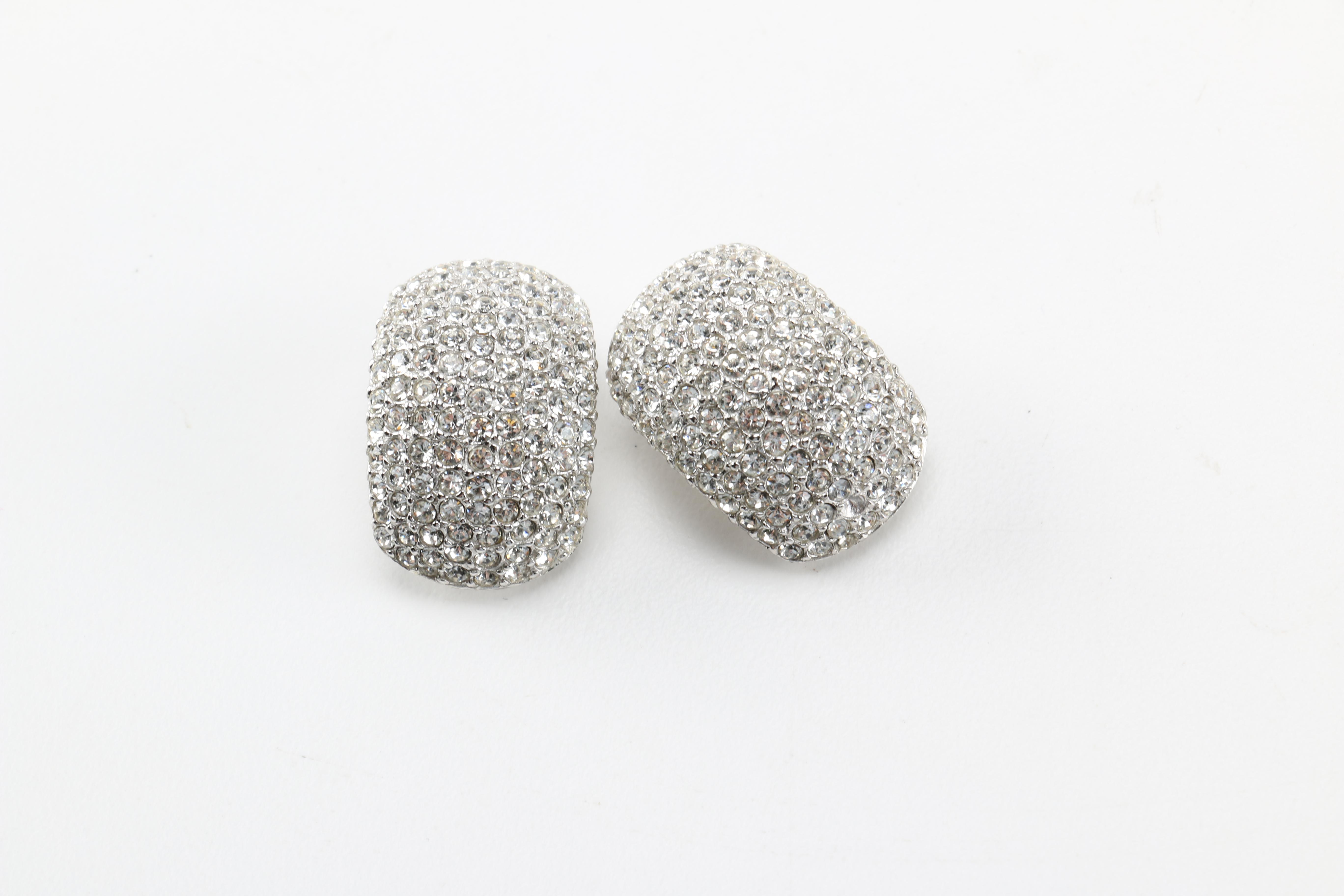 Christian Dior Necklace and Ciner Earrings