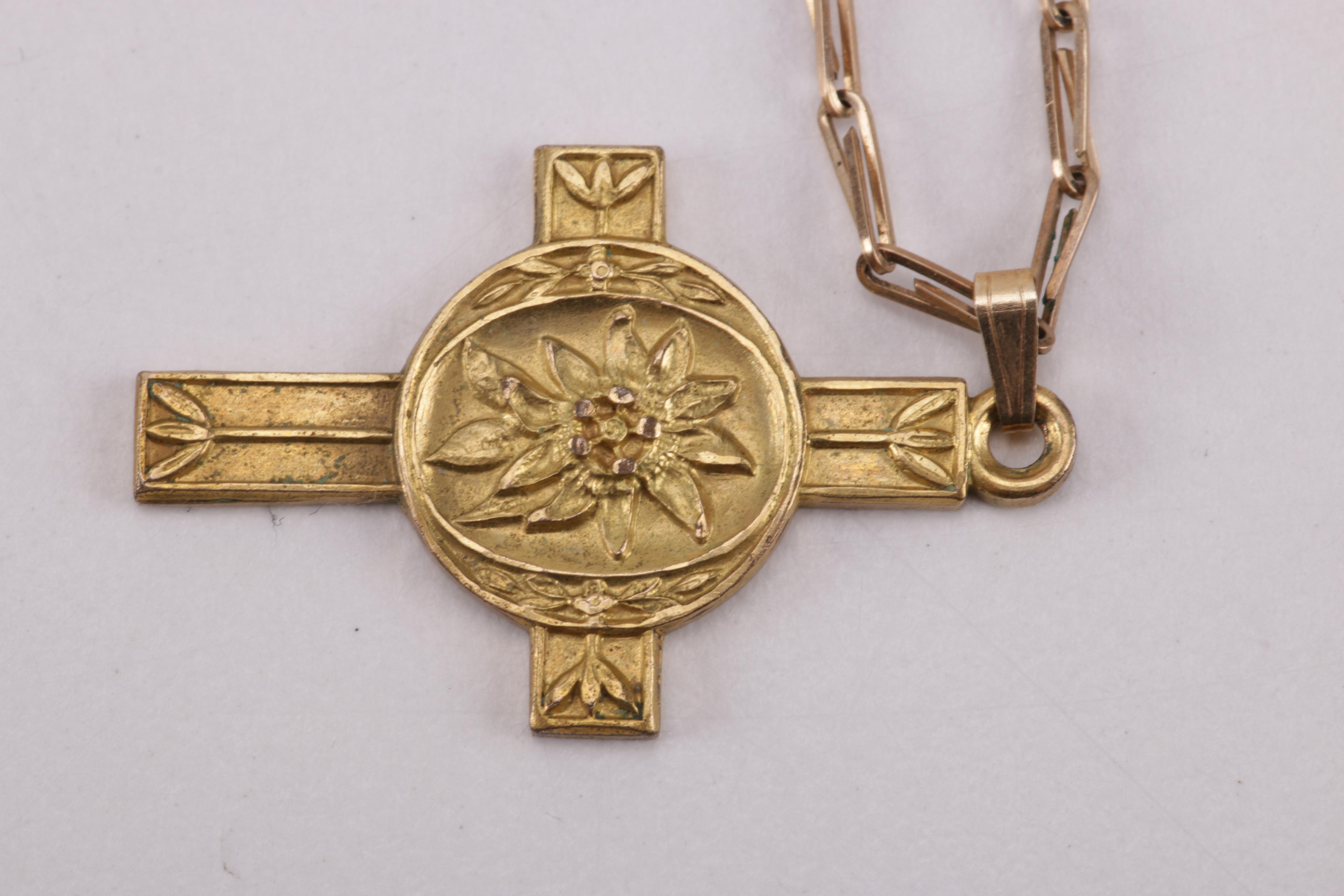 Vintage Costume Jewelry Including Religious Pendants and Diamonds