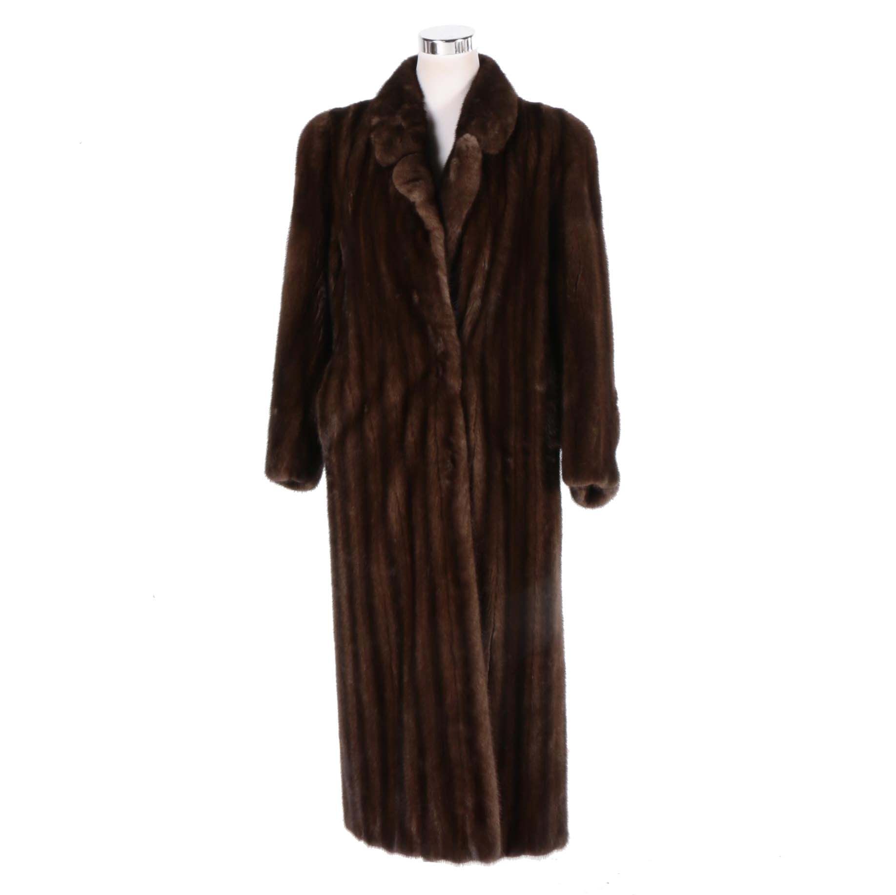 Oscar de la Renta Mink Coat