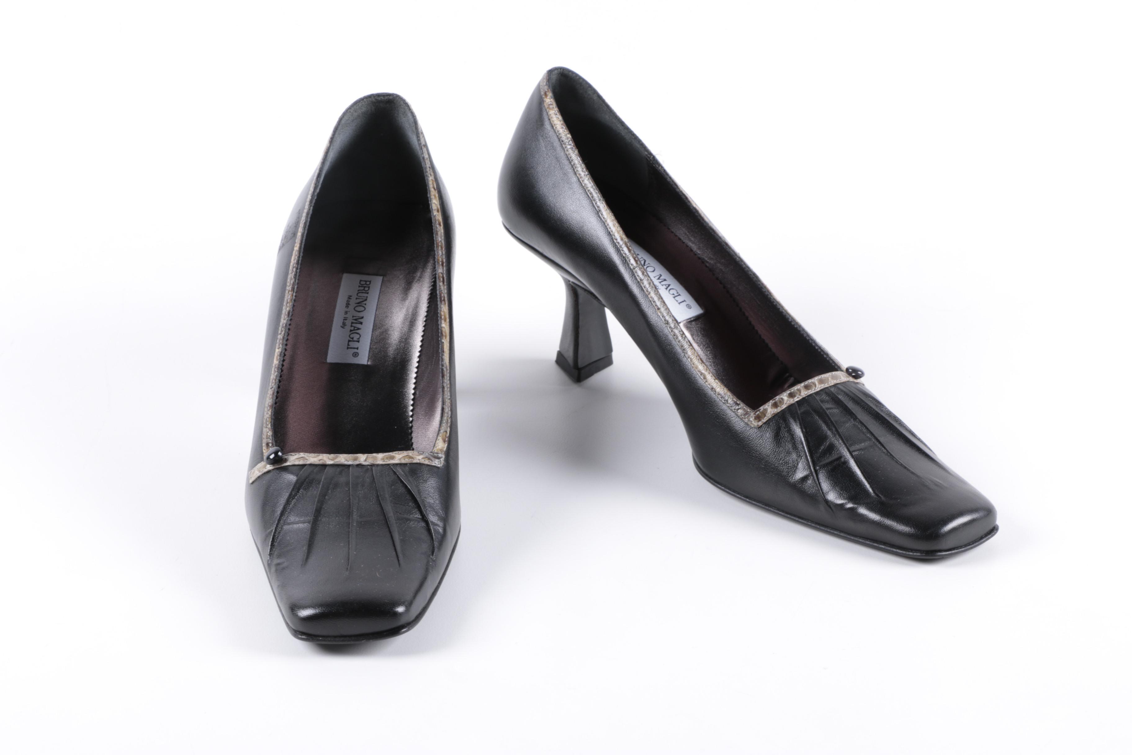 Black Heels Including Bruno Magli, Derek Lam, & Robert Clergenie