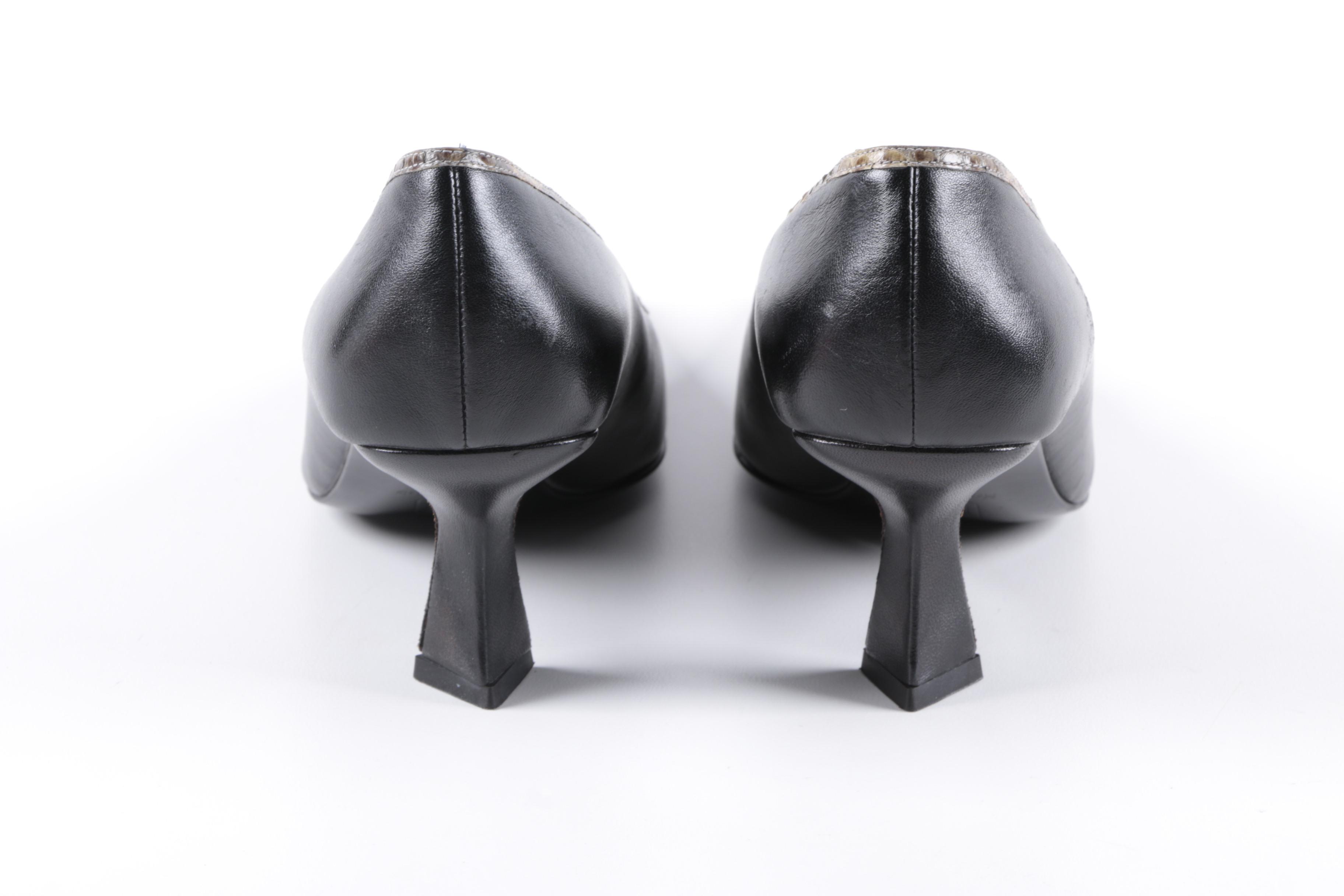Black Heels Including Bruno Magli, Derek Lam, & Robert Clergenie