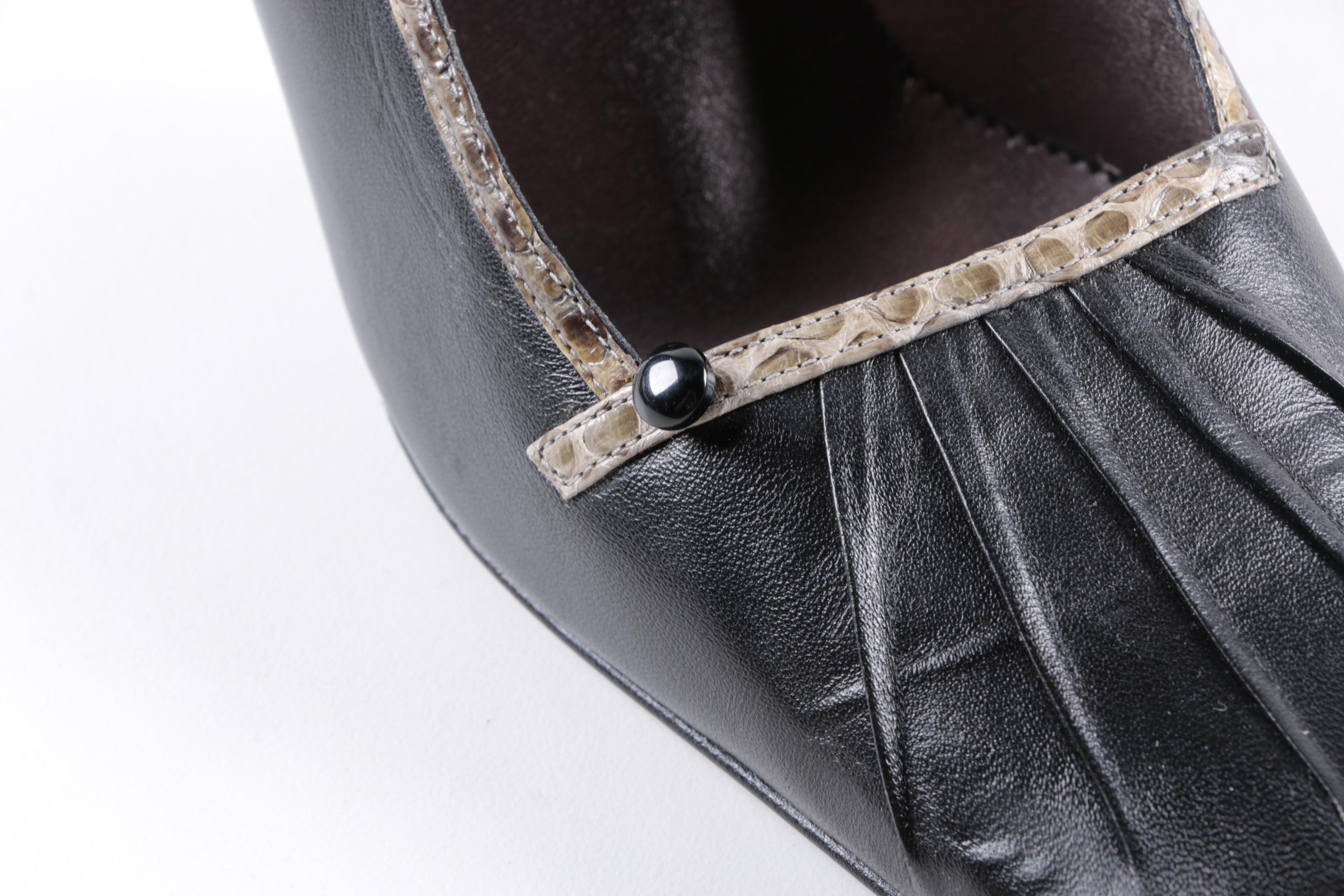 Black Heels Including Bruno Magli, Derek Lam, & Robert Clergenie