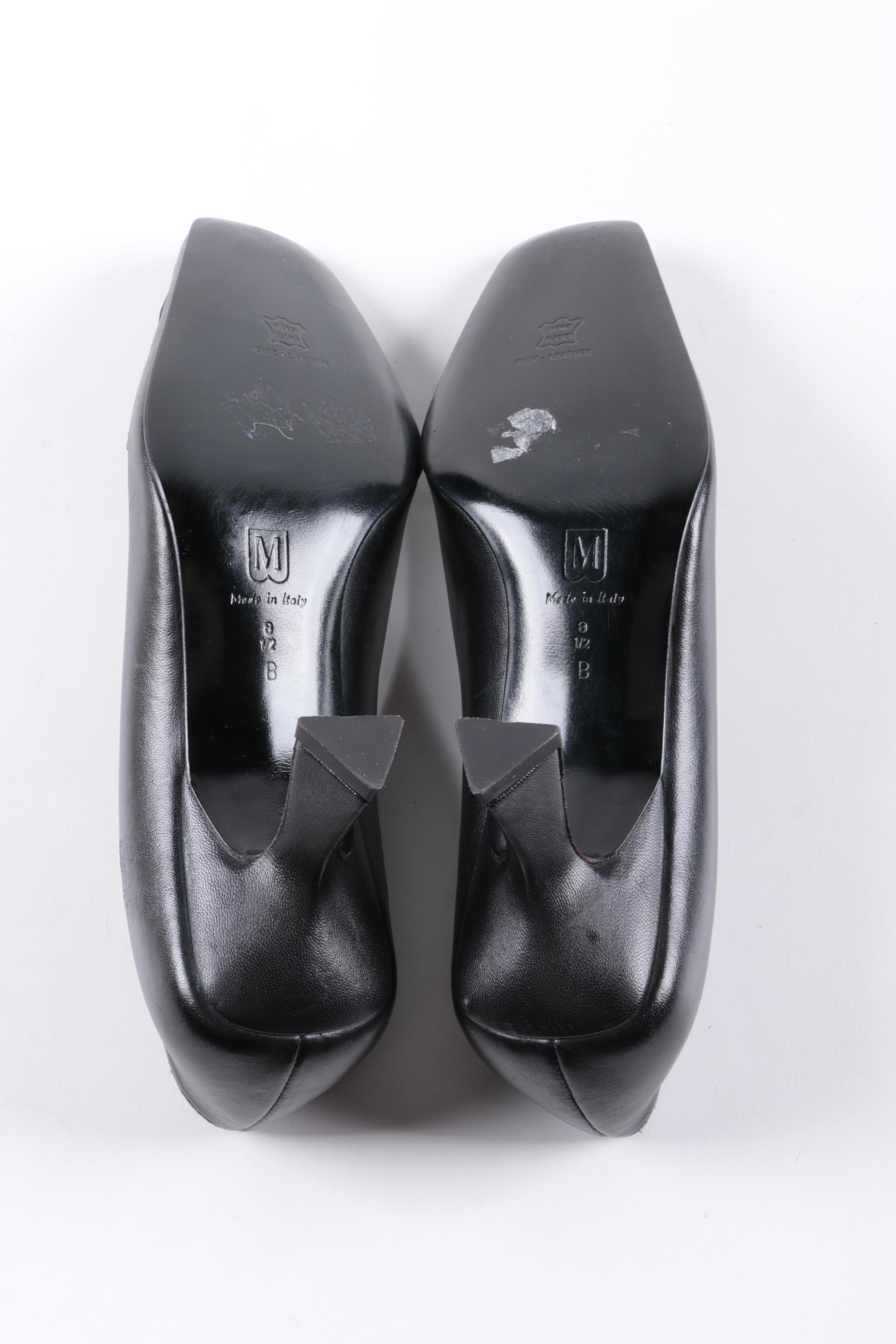 Black Heels Including Bruno Magli, Derek Lam, & Robert Clergenie