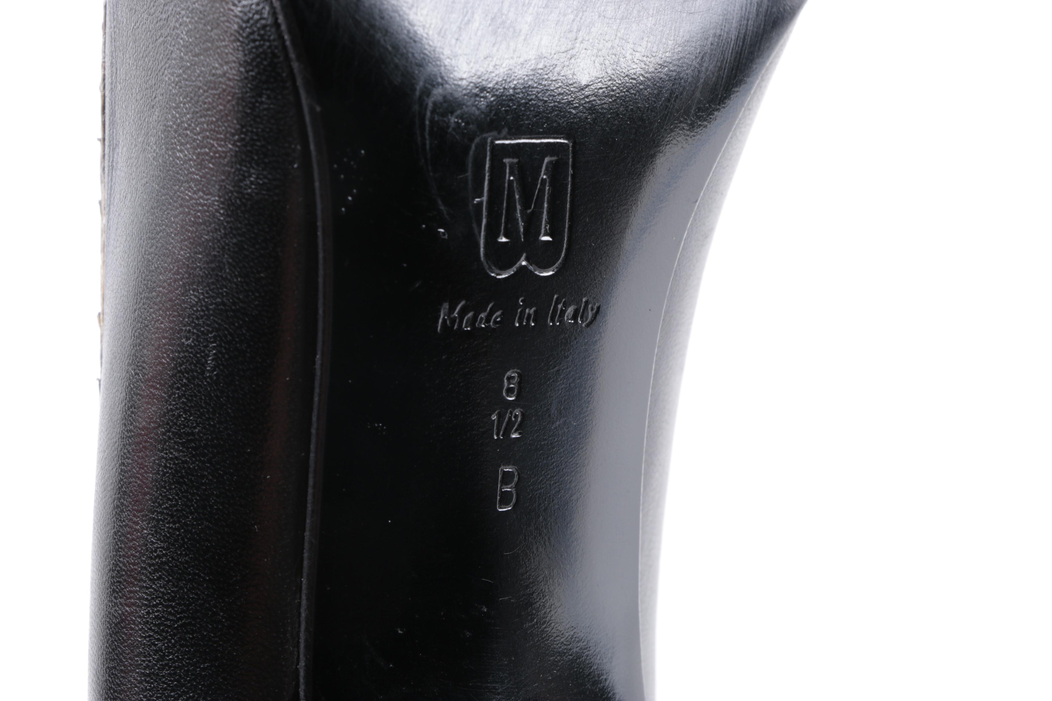 Black Heels Including Bruno Magli, Derek Lam, & Robert Clergenie