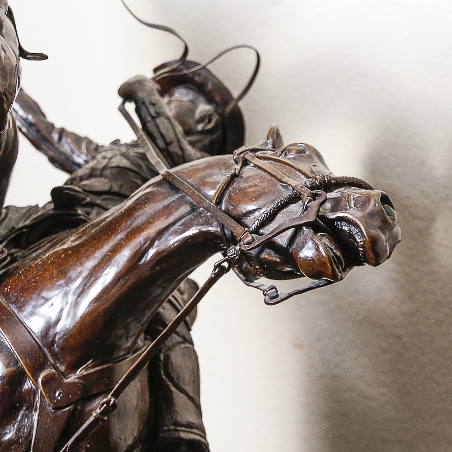 Sid Burns 1977 Bronze Sculpture "Eight Plus Two"