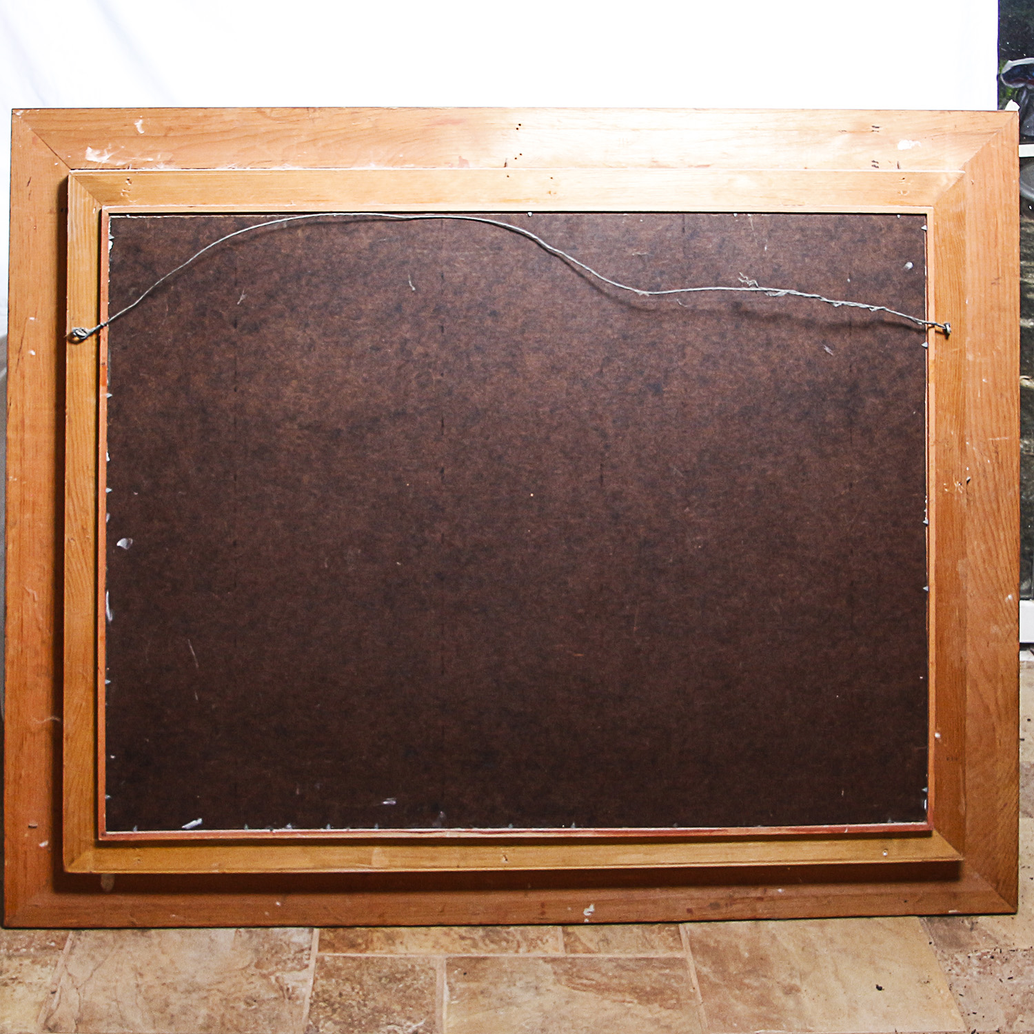 Austin Deuel Oil on Canvas of Wagon in a Field