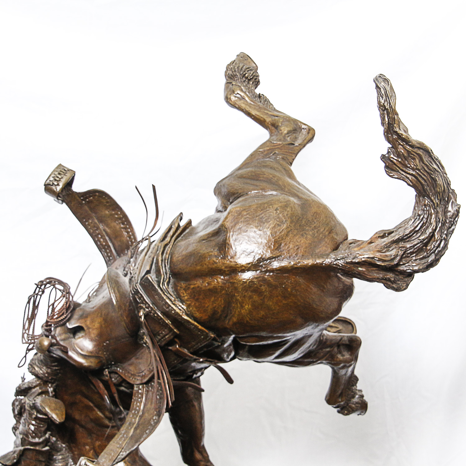 Sid Burns 1974 Bronze Sculpture "Spooked"