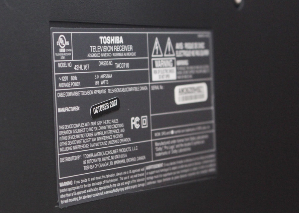 Toshiba REGZA Television