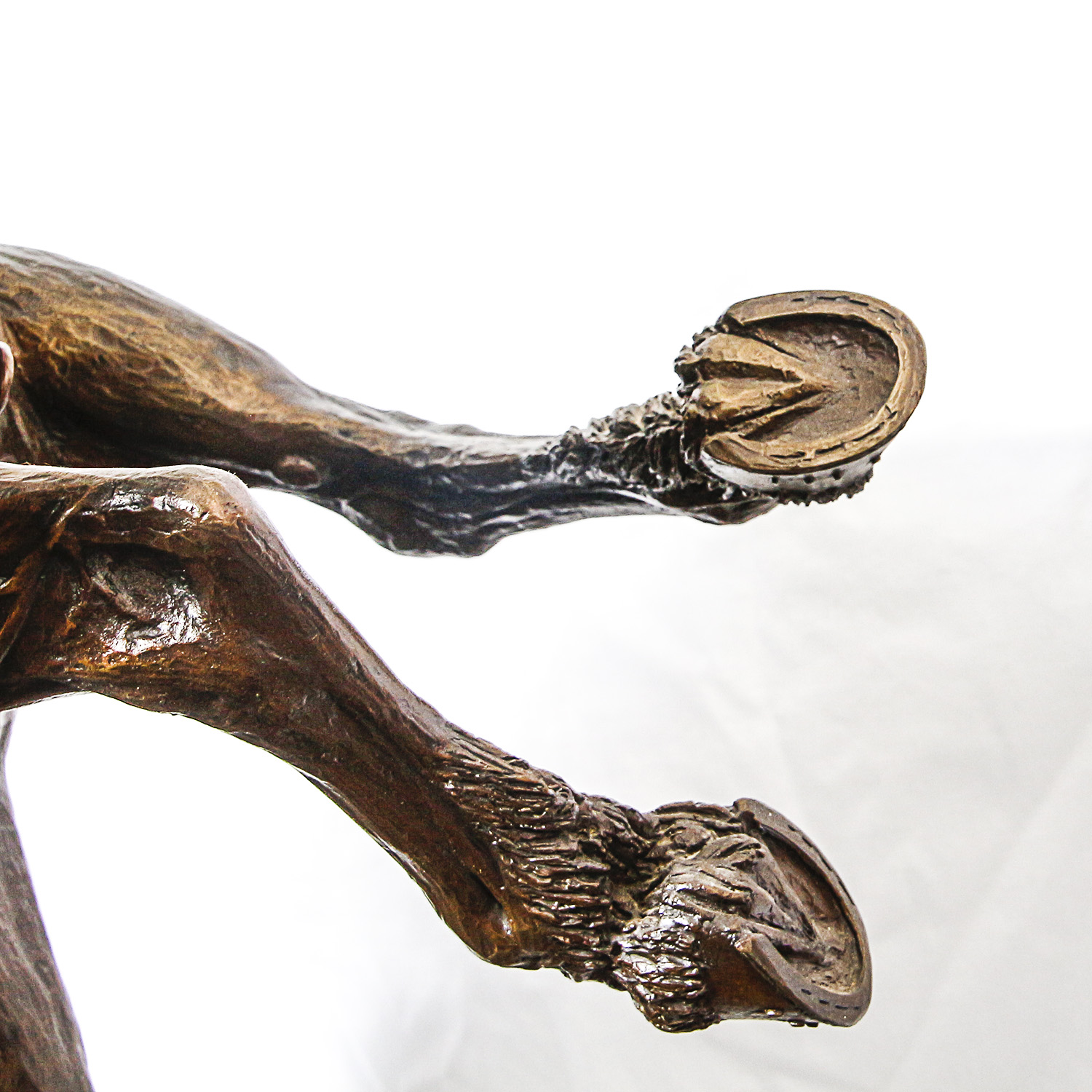 Sid Burns 1974 Bronze Sculpture "Spooked"