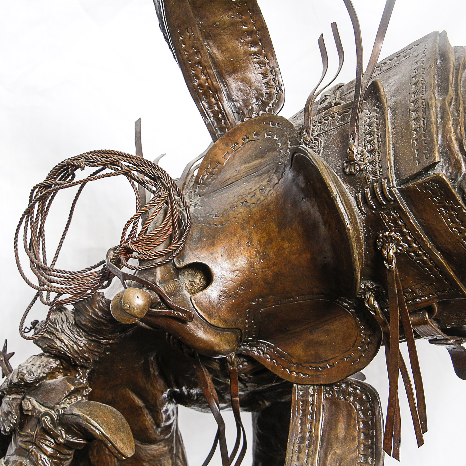 Sid Burns 1974 Bronze Sculpture "Spooked"