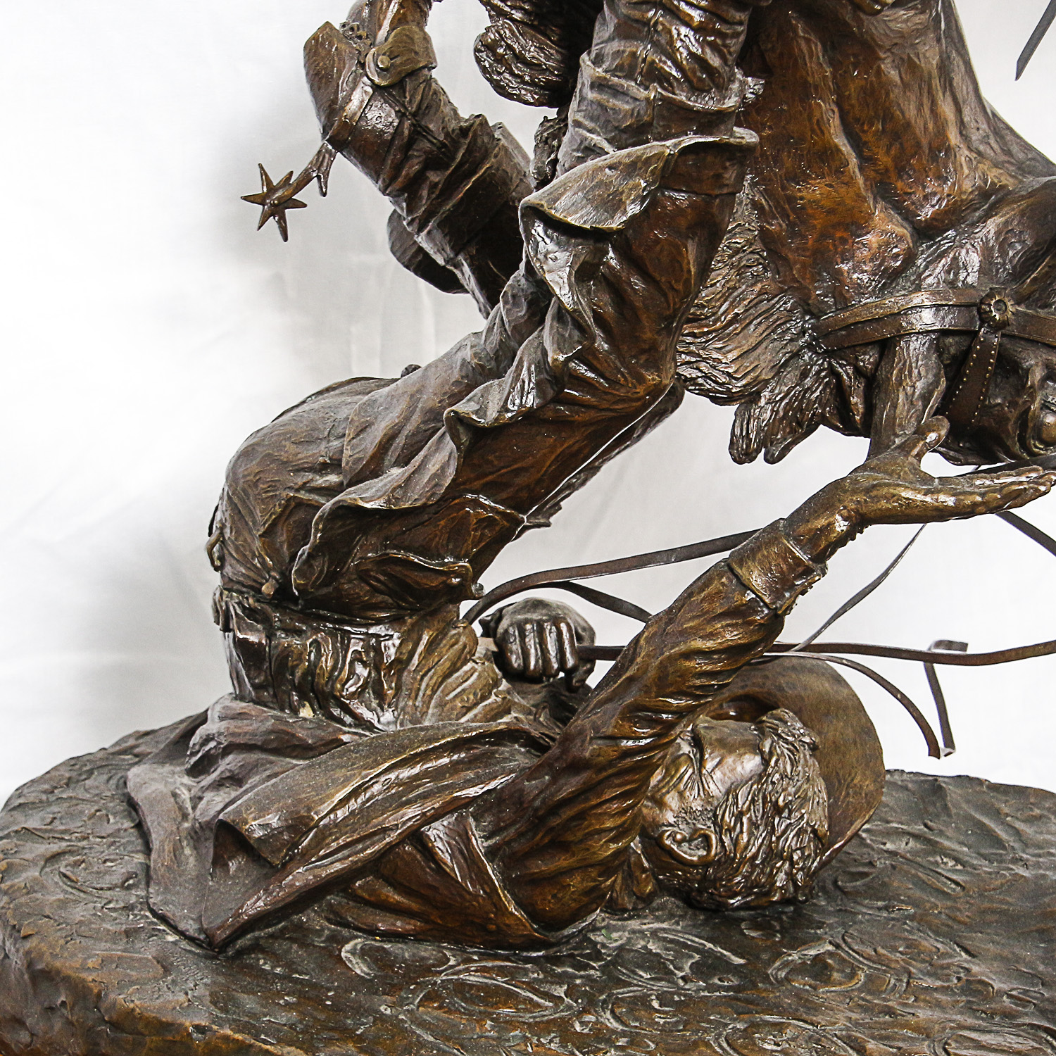 Sid Burns 1974 Bronze Sculpture "Spooked"