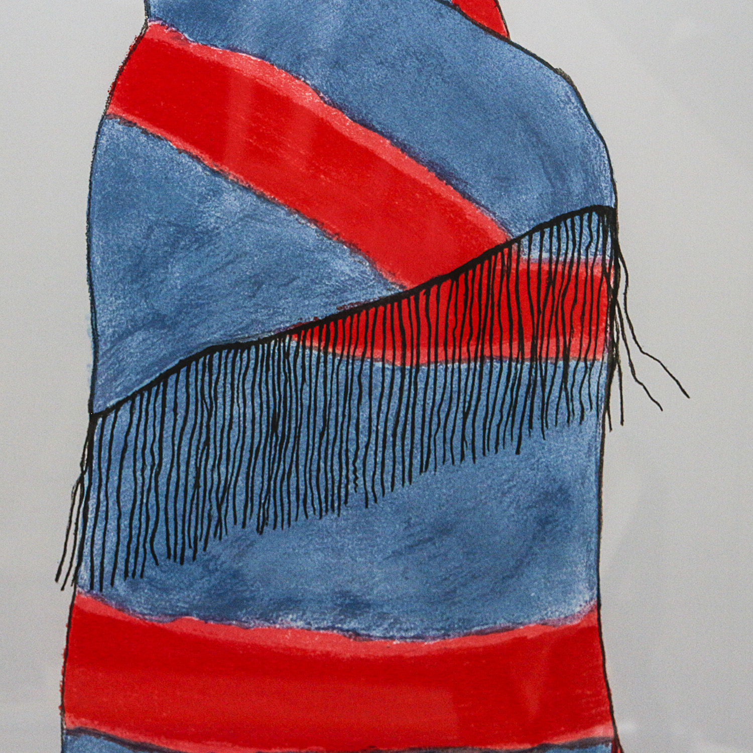 R.C. Gorman Serigraph "Carol's Blanket"