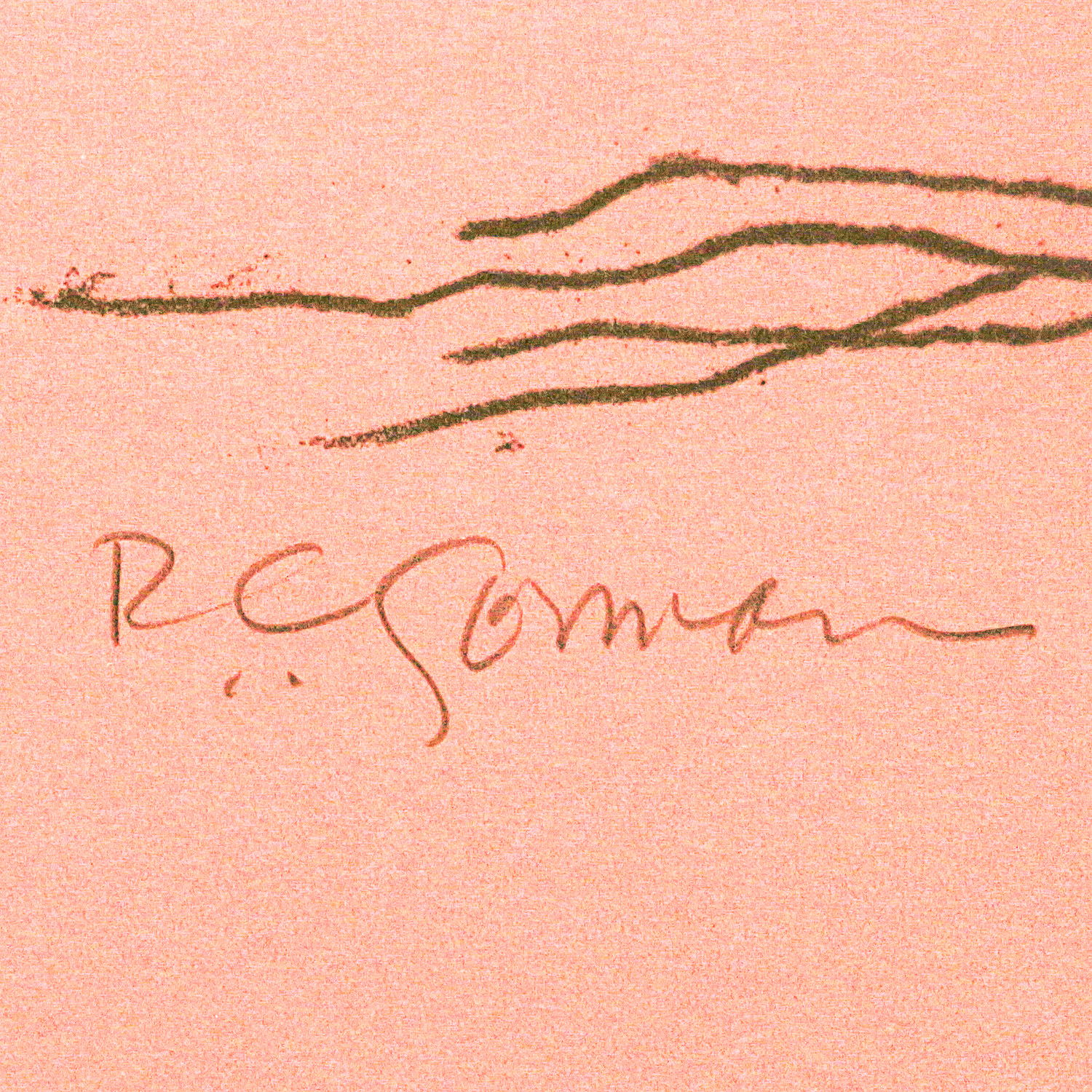 R.C. Gorman Serigraph "Carol's Blanket"