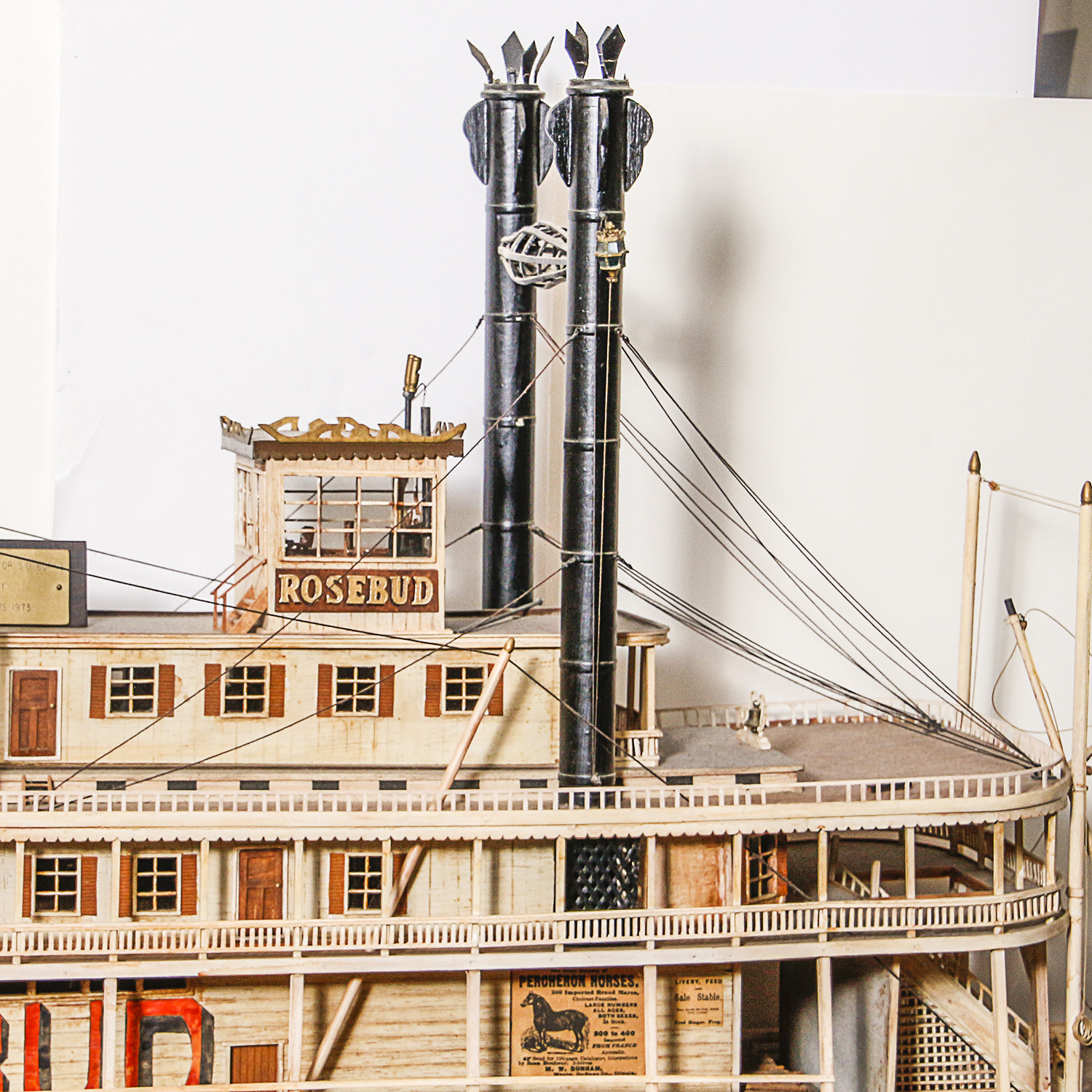 "Rosebud" Model Riverboat by Edward C. Sims