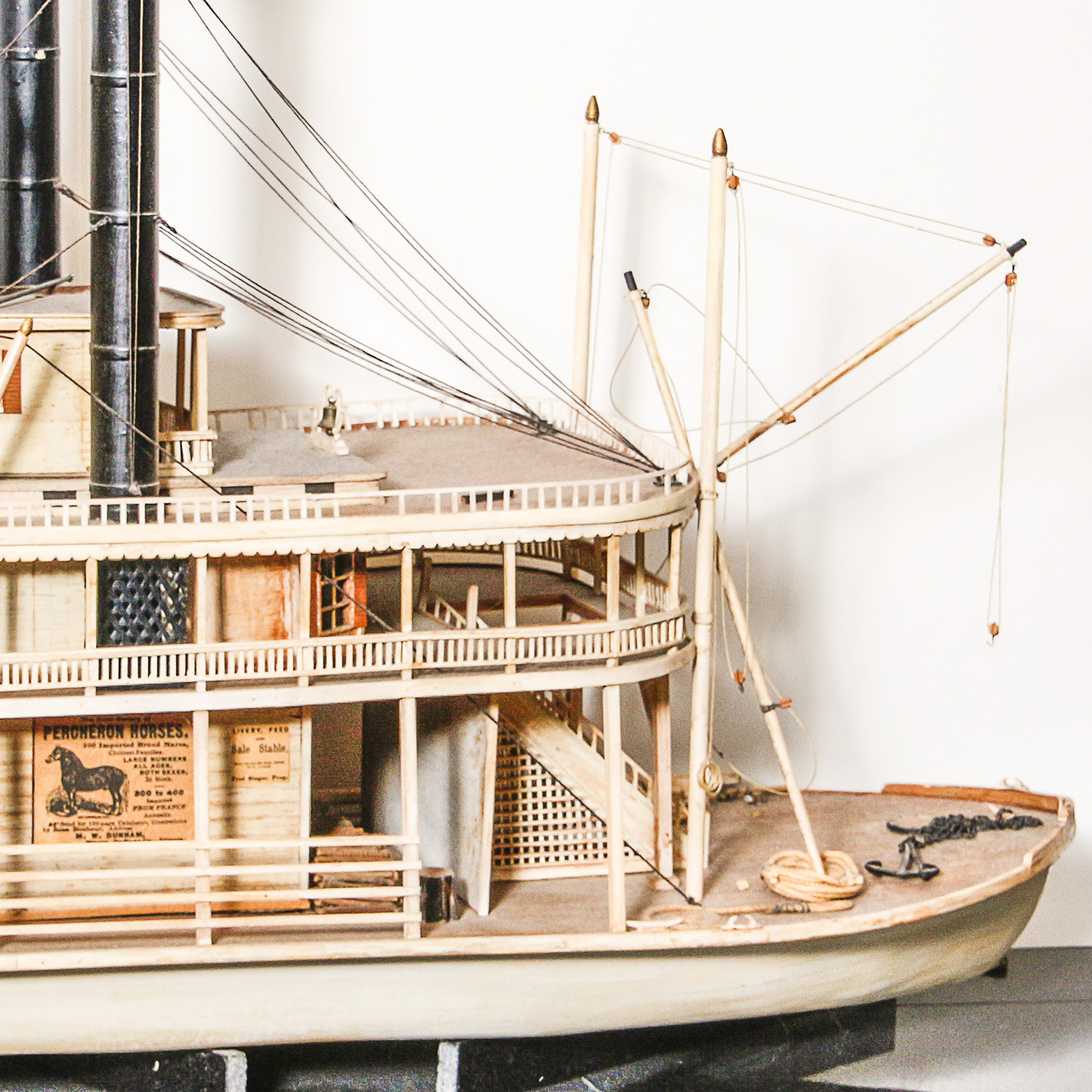 "Rosebud" Model Riverboat by Edward C. Sims