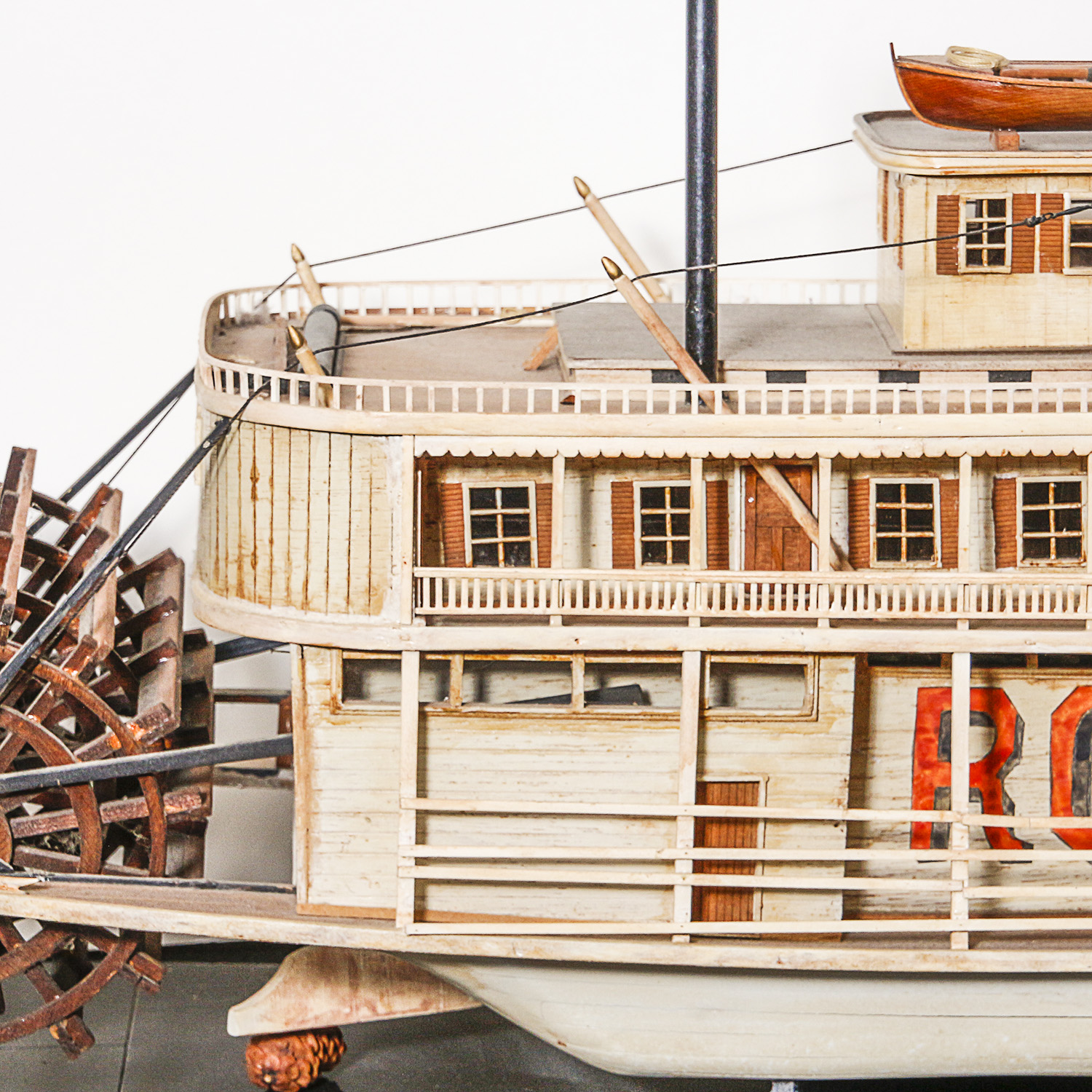 "Rosebud" Model Riverboat by Edward C. Sims