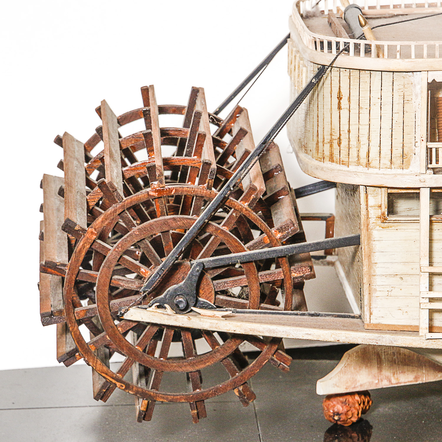 "Rosebud" Model Riverboat by Edward C. Sims