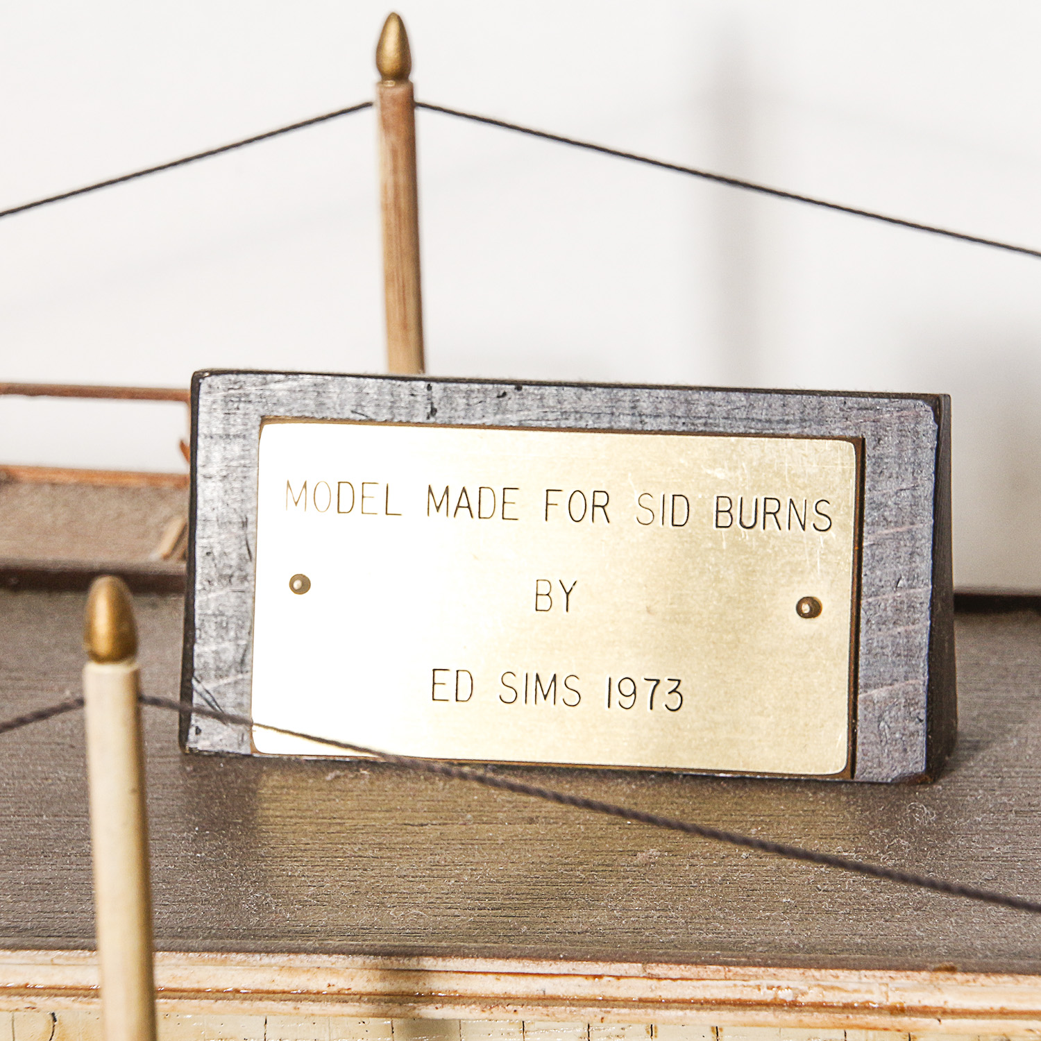 "Rosebud" Model Riverboat by Edward C. Sims