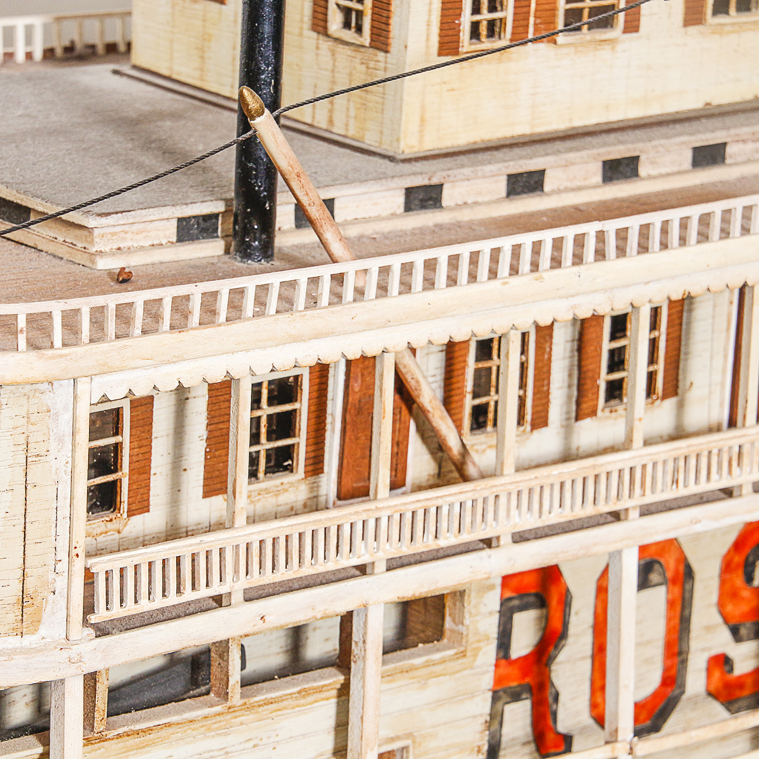 "Rosebud" Model Riverboat by Edward C. Sims