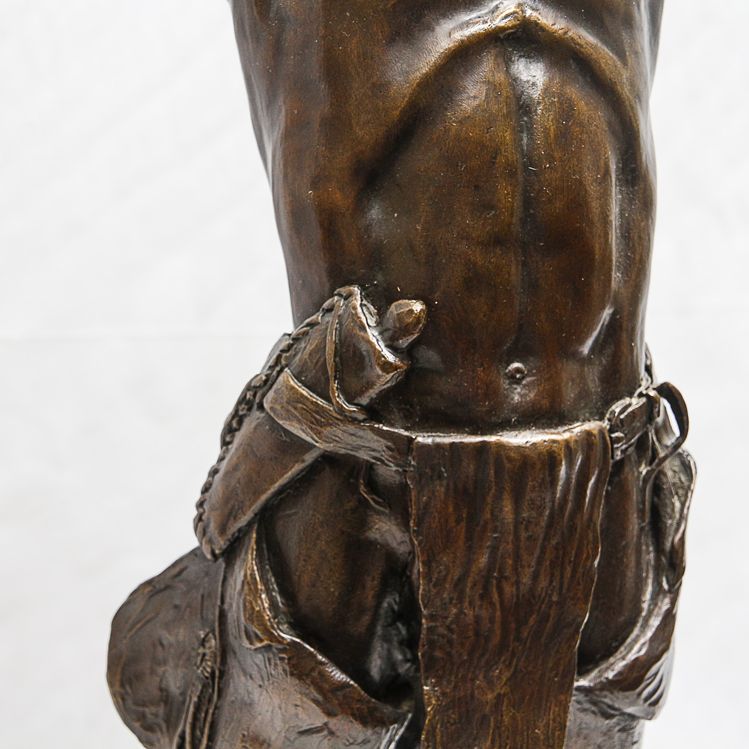 Sid Burns 1972 Bronze Sculpture "We Beseech Thee"