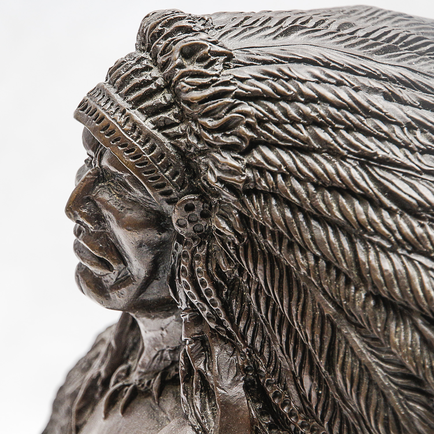 Sid Burns 1977 Bronze Sculpture "Pride of Race"