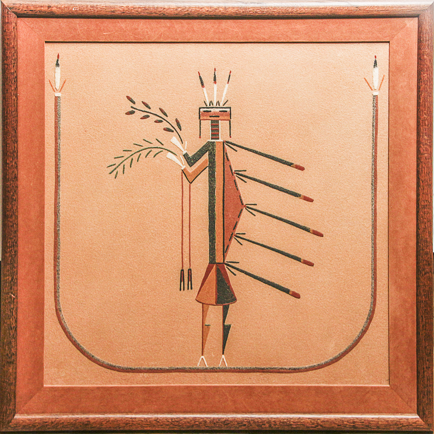 Original Native American Sand Painting