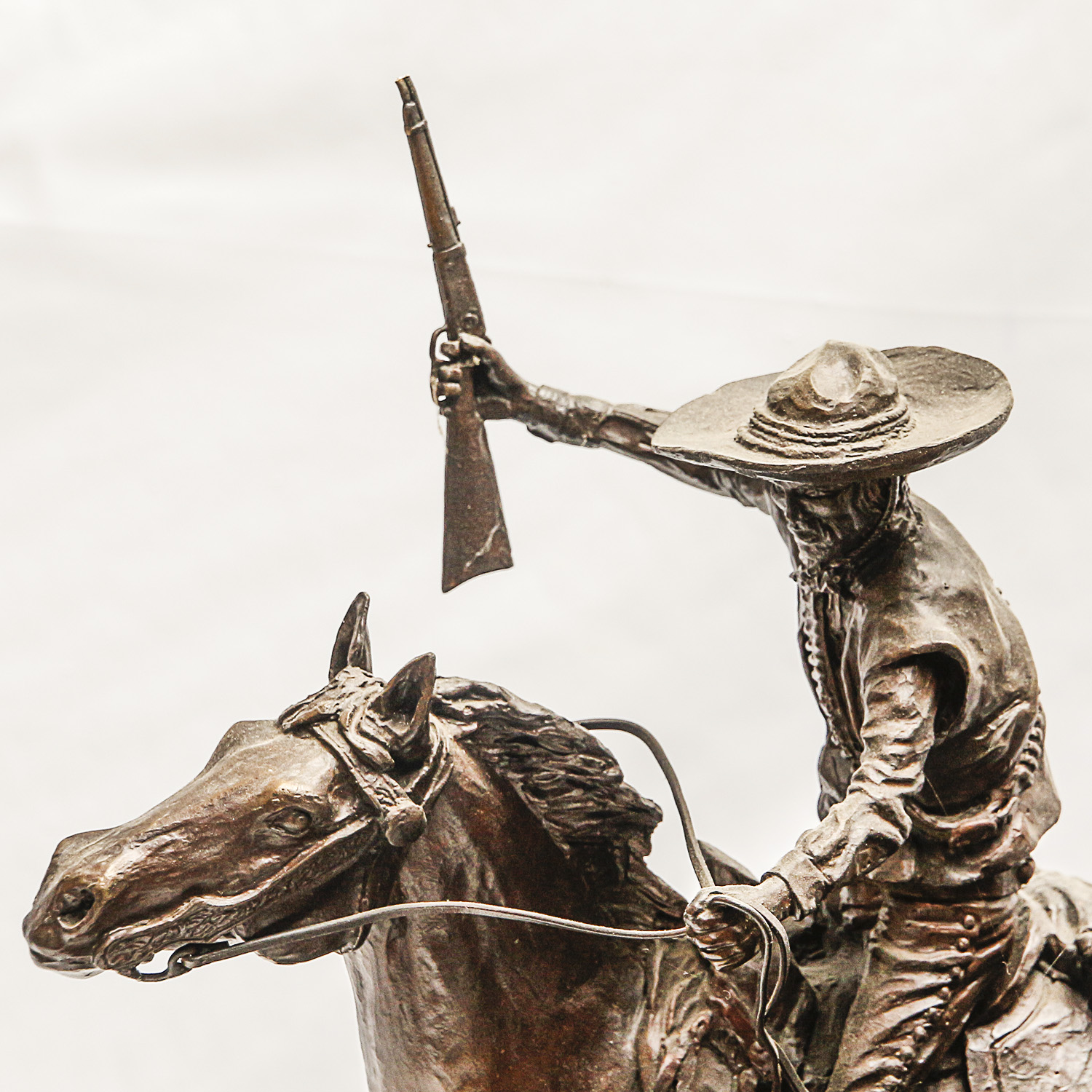 Sid Burns 1975 Bronze Sculpture "Banditos"