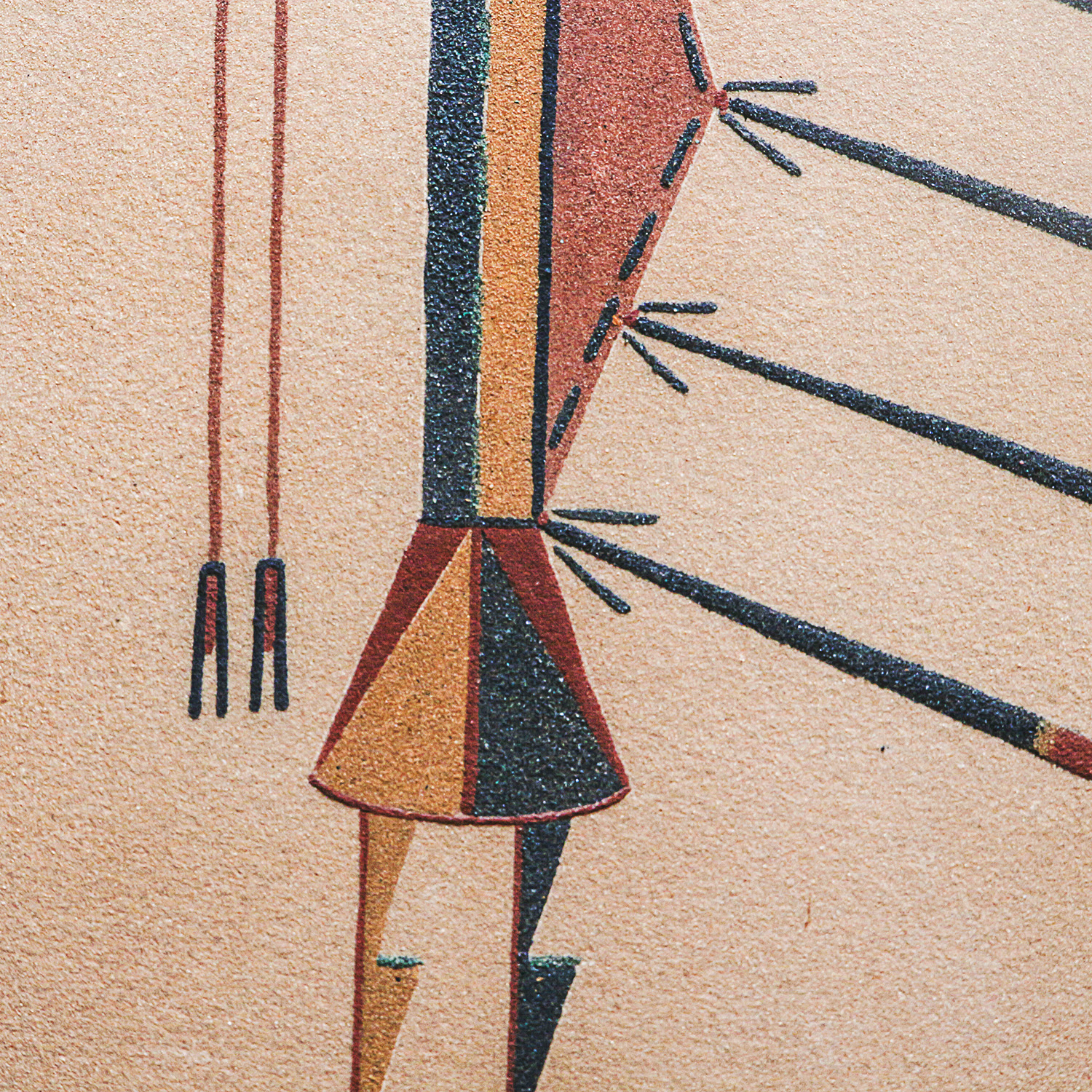 Original Native American Sand Painting