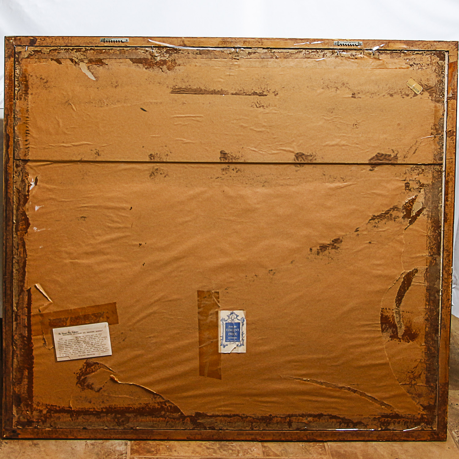 Engraving "Washington Delivering His Inaugural Address"