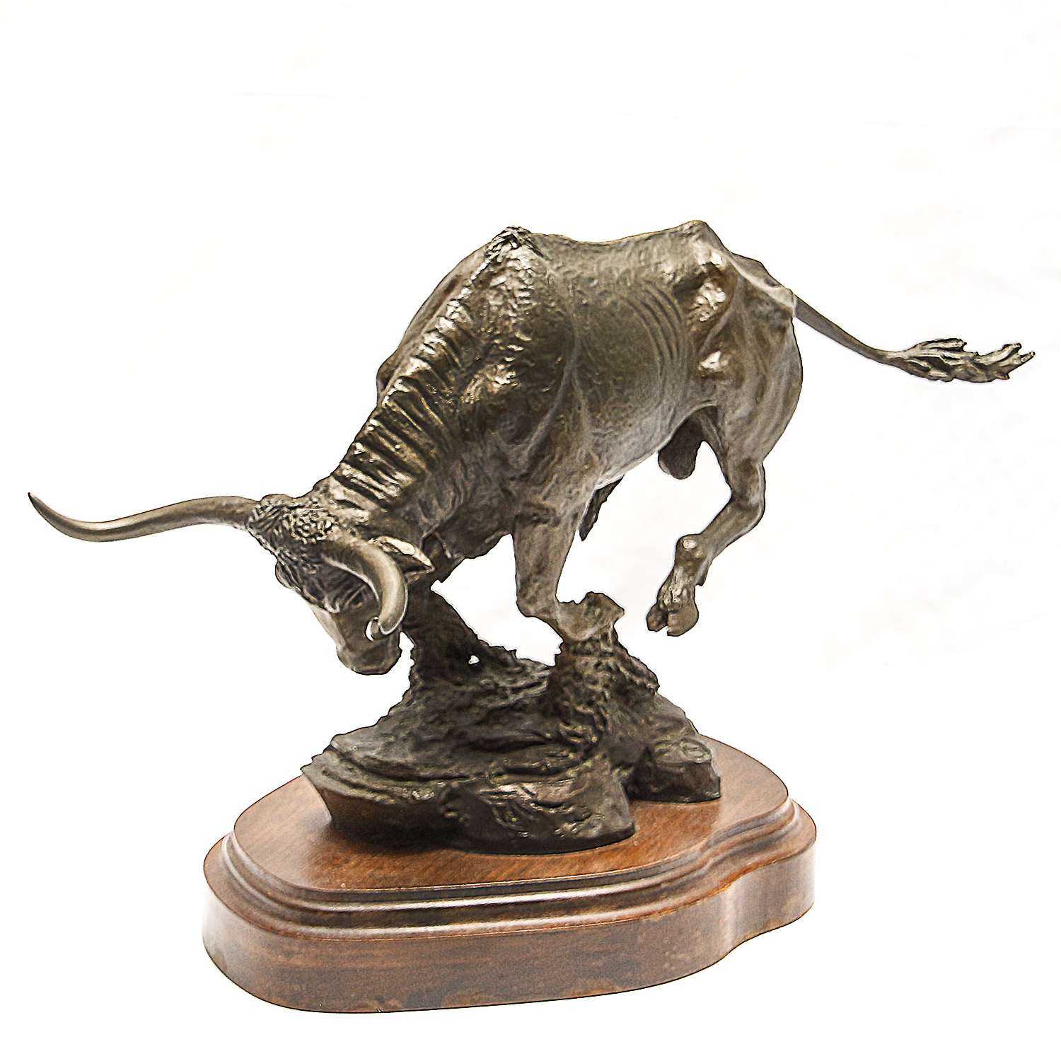 Sid Burns 1967 Bronze Sculpture "Wild One"