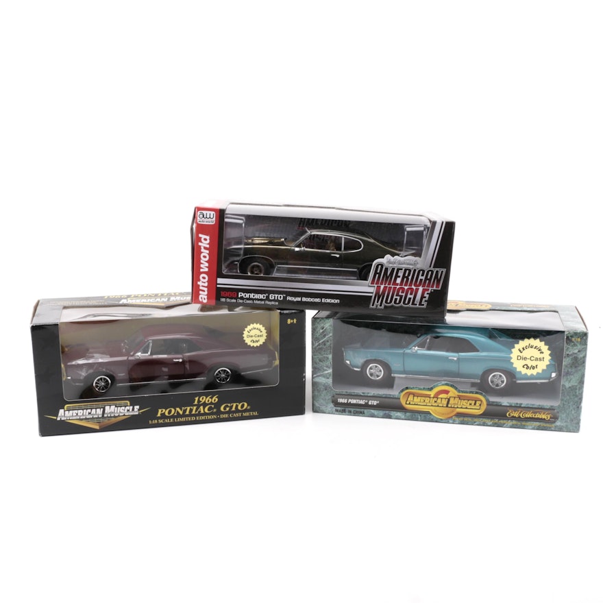 Ertle "American Muscle" Die-Cast Scale Model Cars