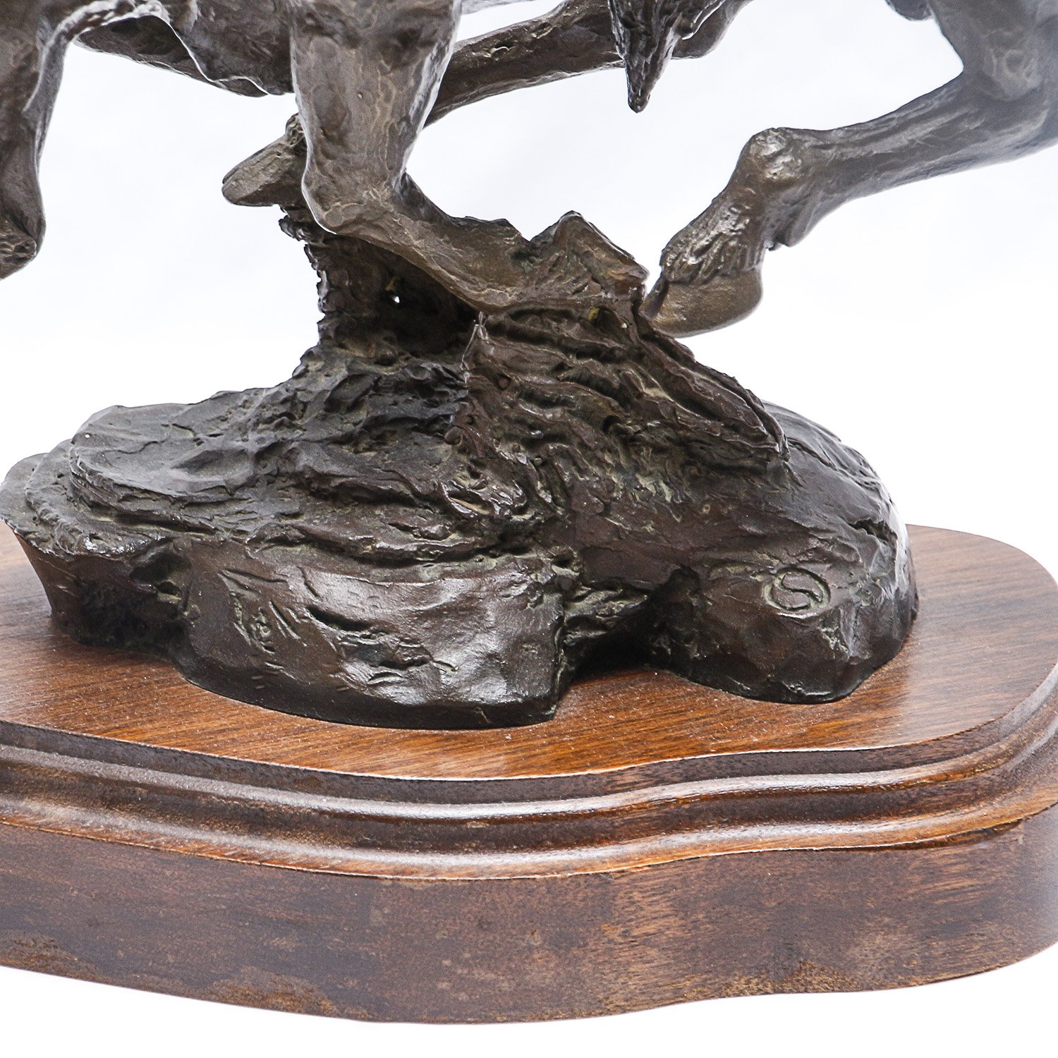 Sid Burns 1967 Bronze Sculpture "Wild One"