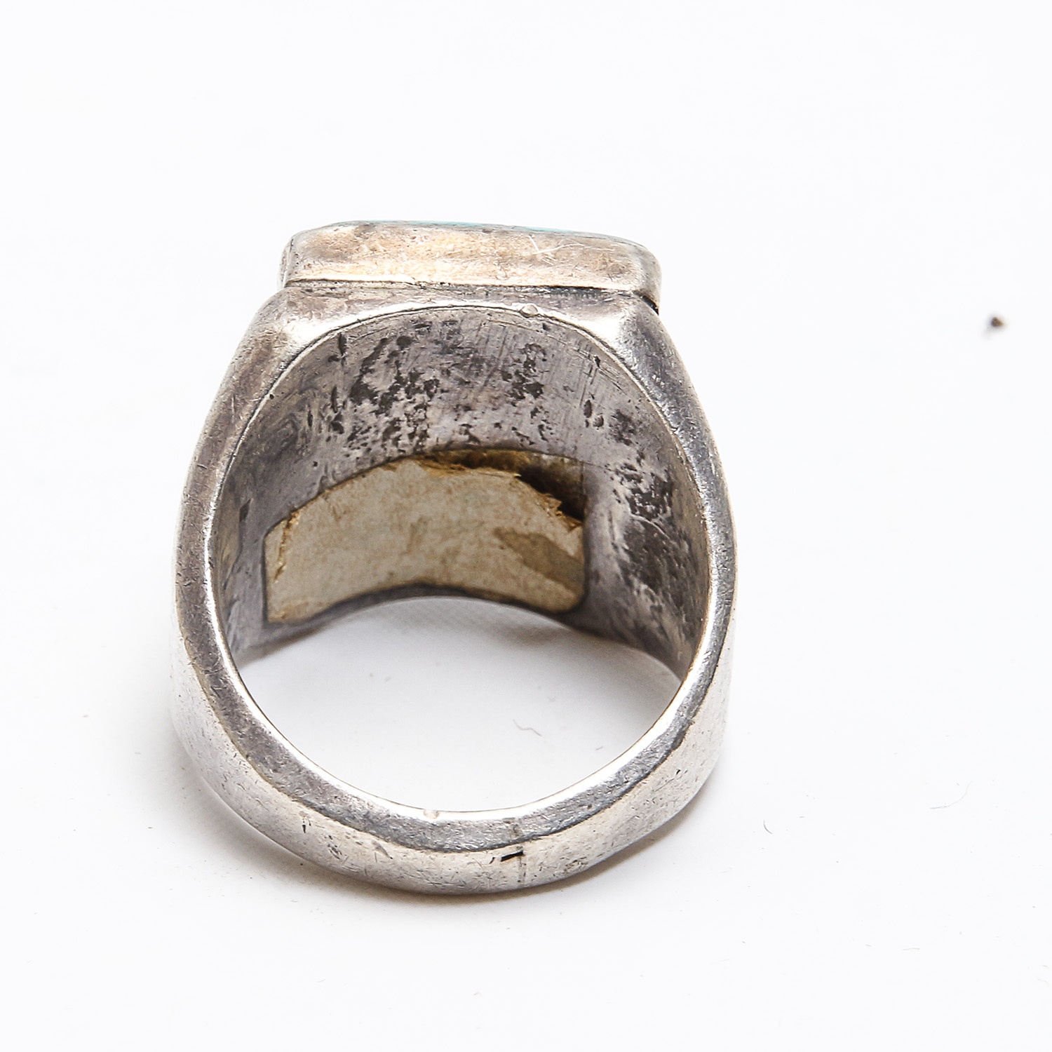 Assorted Native American Style Sterling Silver Turquoise Rins