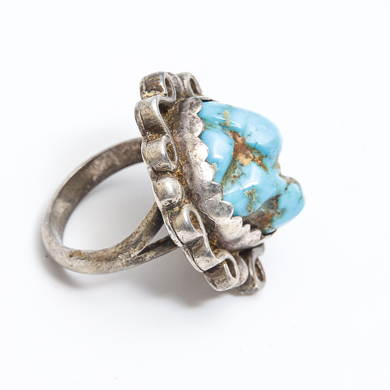Vintage Turquoise and Sterling Silver Rings