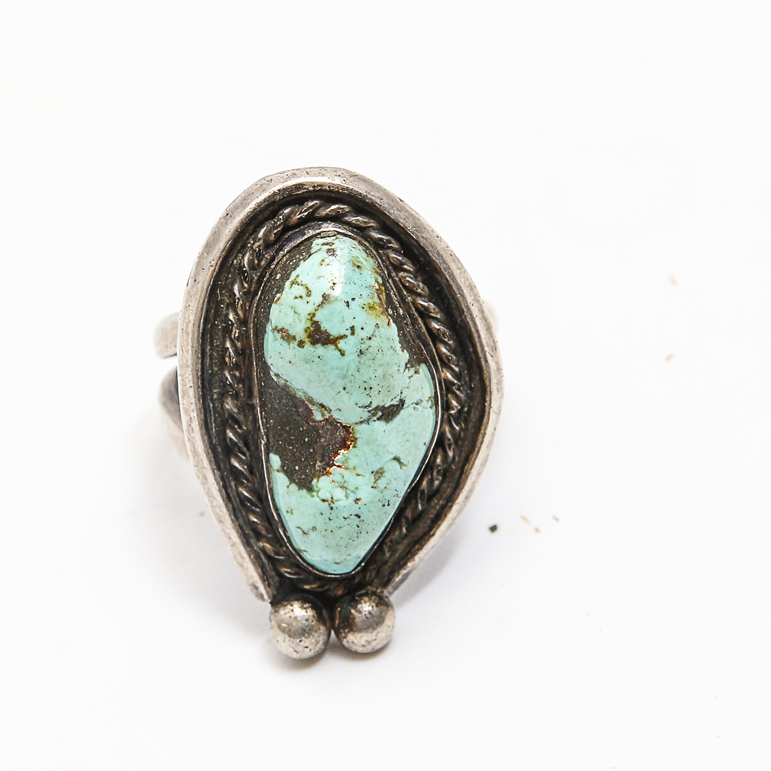 Vintage Turquoise and Sterling Silver Rings
