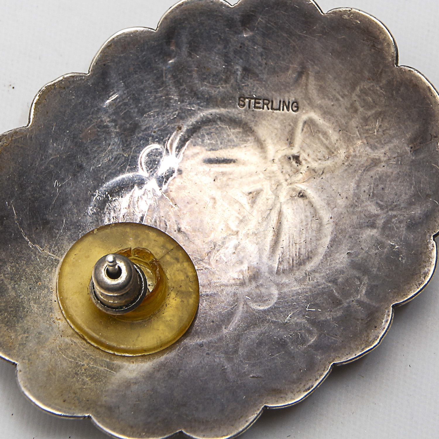 Grouping of Sterling Silver Earrings and Charm