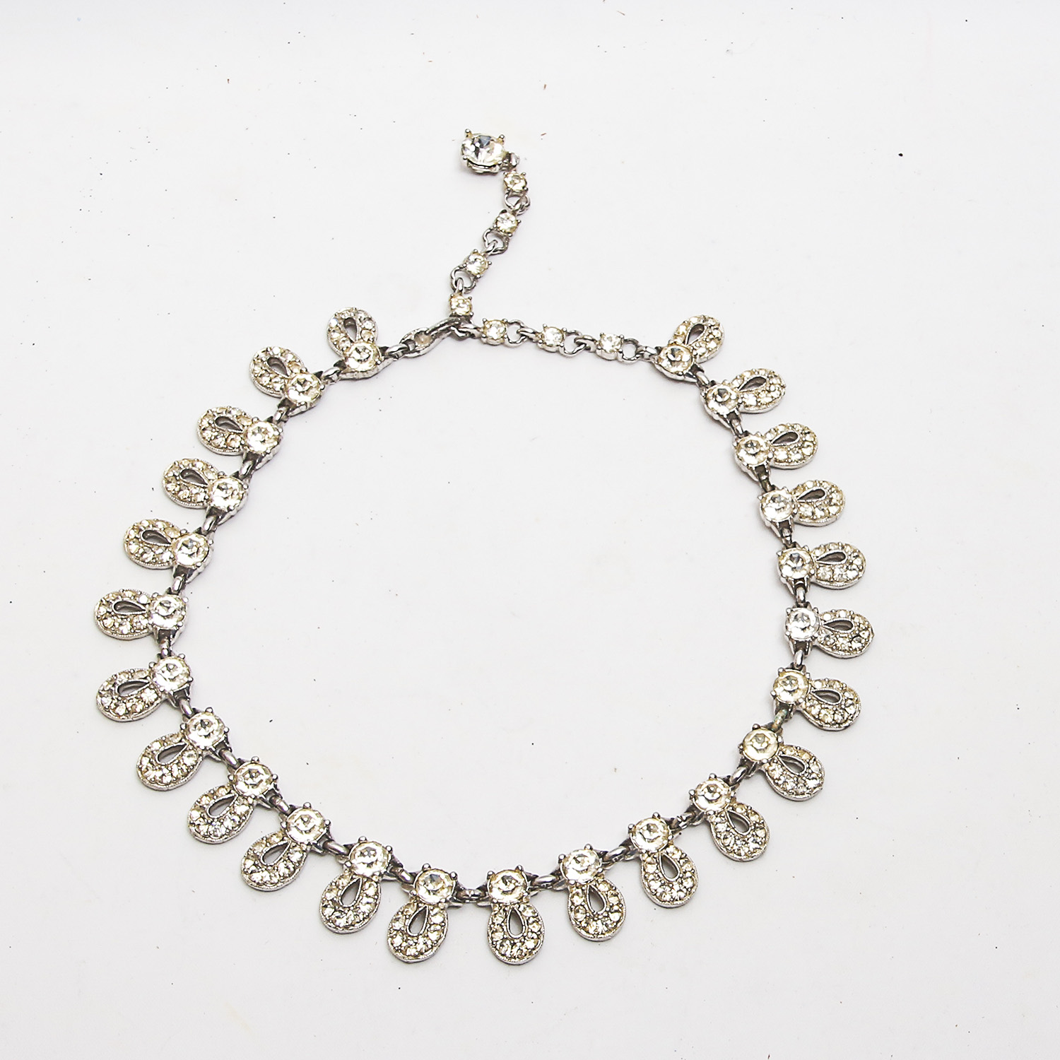 Grouping of Vintage Rhinestone Jewelry Featuring Bogoff and Weiss