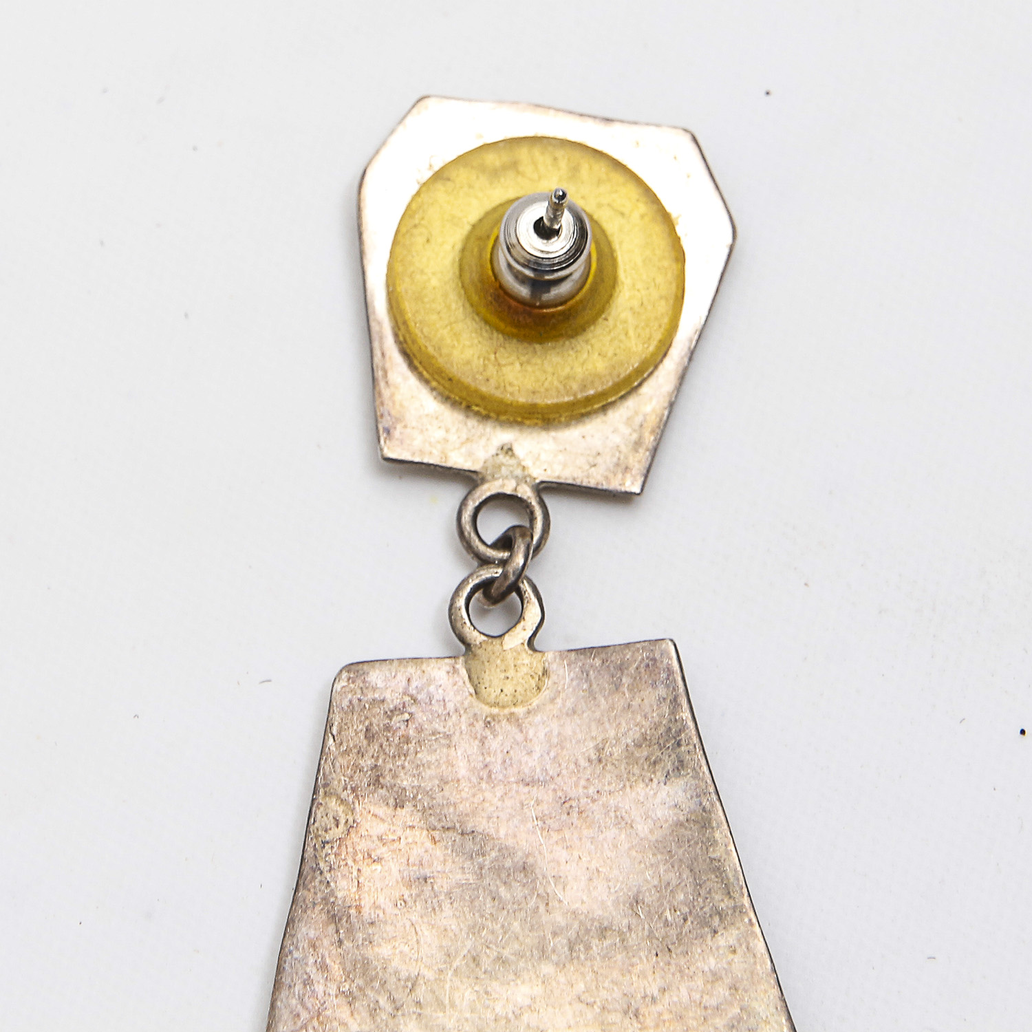 Southwestern Style Sterling Silver Gemstone Earrings Featuring Ransom Cooyate